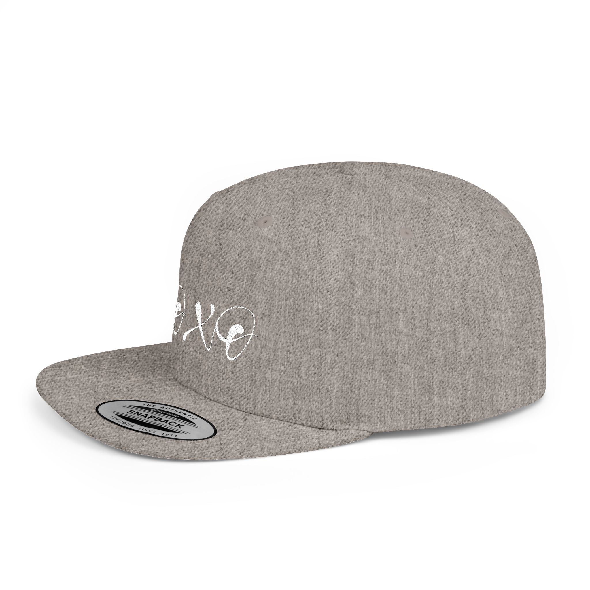 XOXO embroidered Flat Bill Snapback