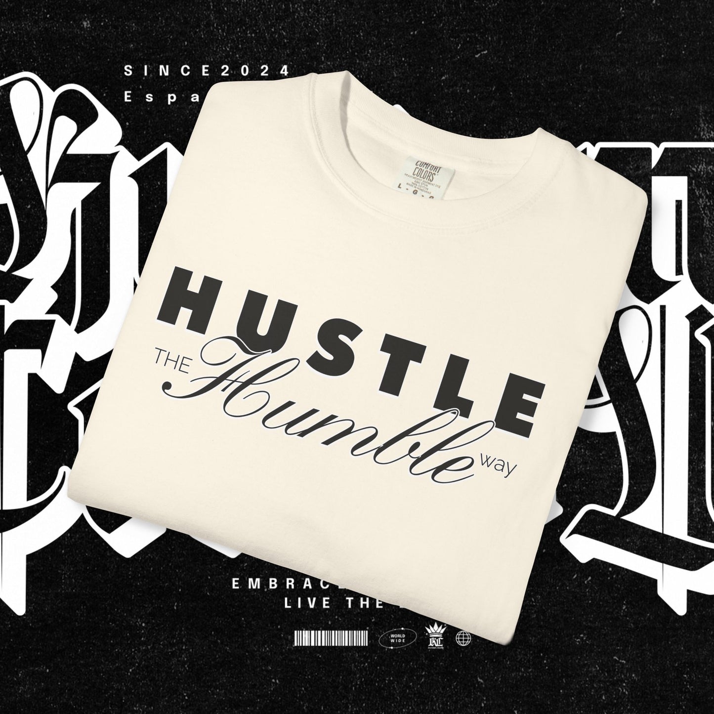 Hustle the Humble Way Unisex T-Shirt, Motivational Tee, Hustler Shirt Men Women, Inspirational Apparel, Positive Vibes Top