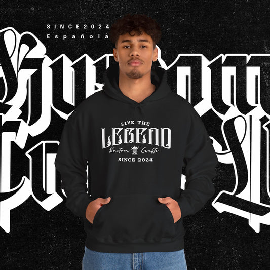 Live the Legend | Cozy Unisex Hoodie for Any Occasion, Gift for Friends, Streetwear Style