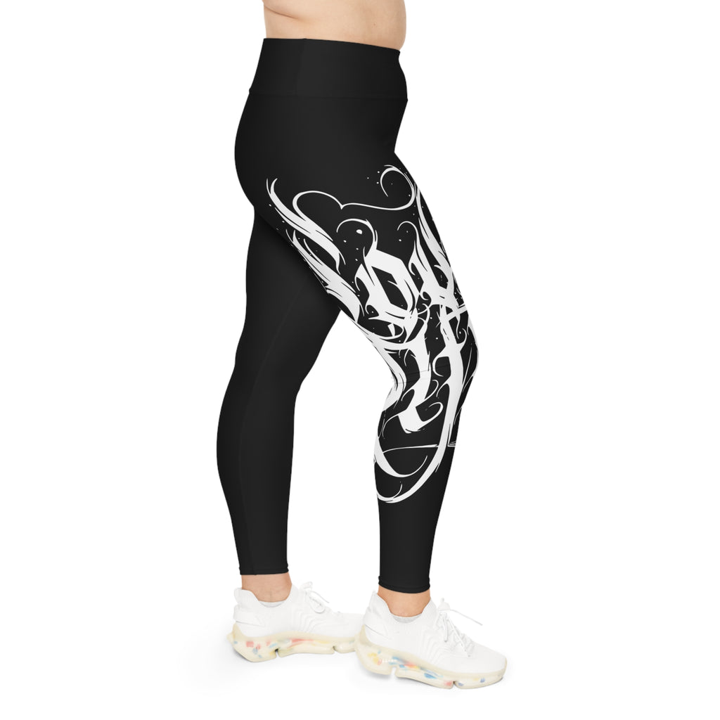 "Love Life" Plus Size Leggings