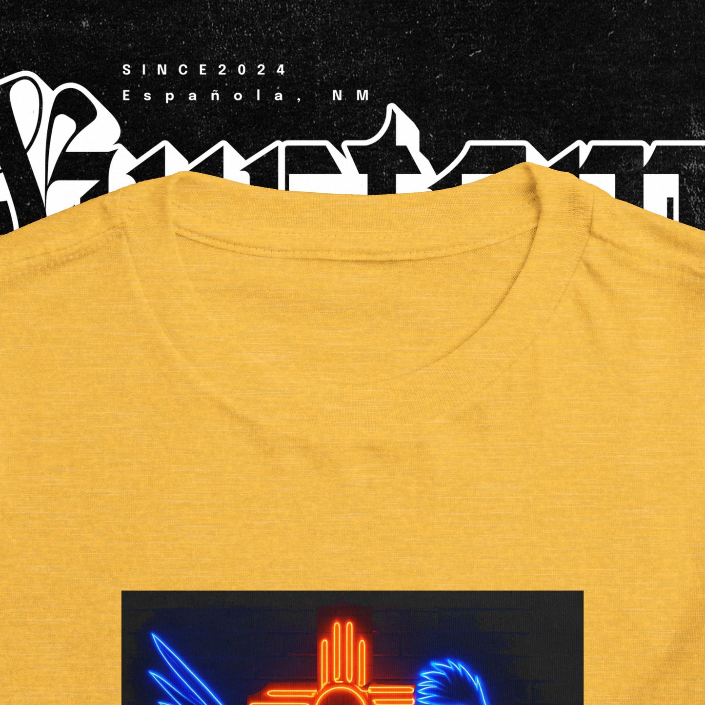 Neon Roadrunner New Mexico Design - Toddler Tee