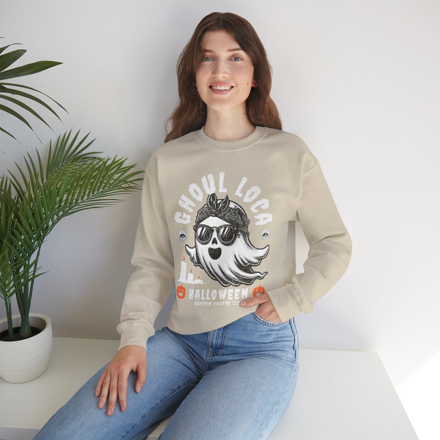 Ghoul Loca Halloween Sweatshirt, Cozy Unisex Crewneck for Fall Celebrations, Perfect for Halloween Parties, Ghost Lover Gift, Festival [...]