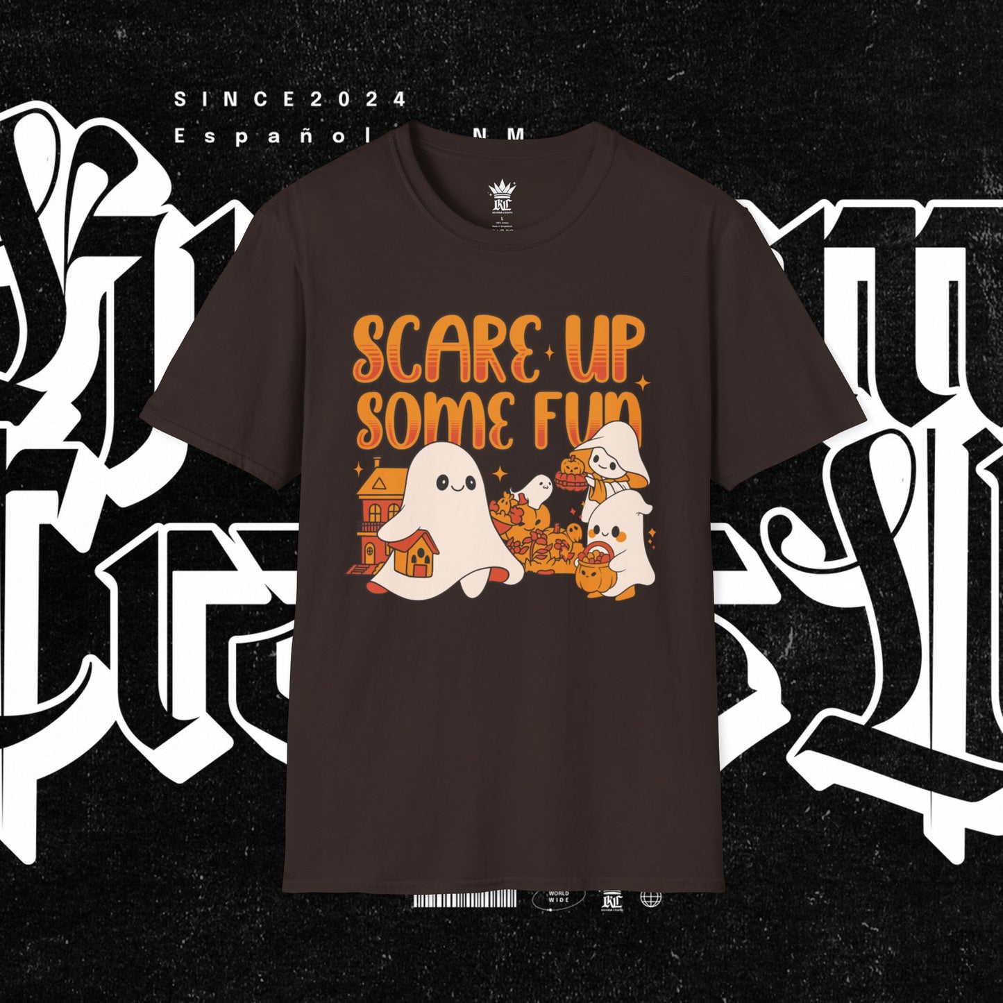 Ghost T-Shirt - Scare Up Some Fun Cute Ghost Design