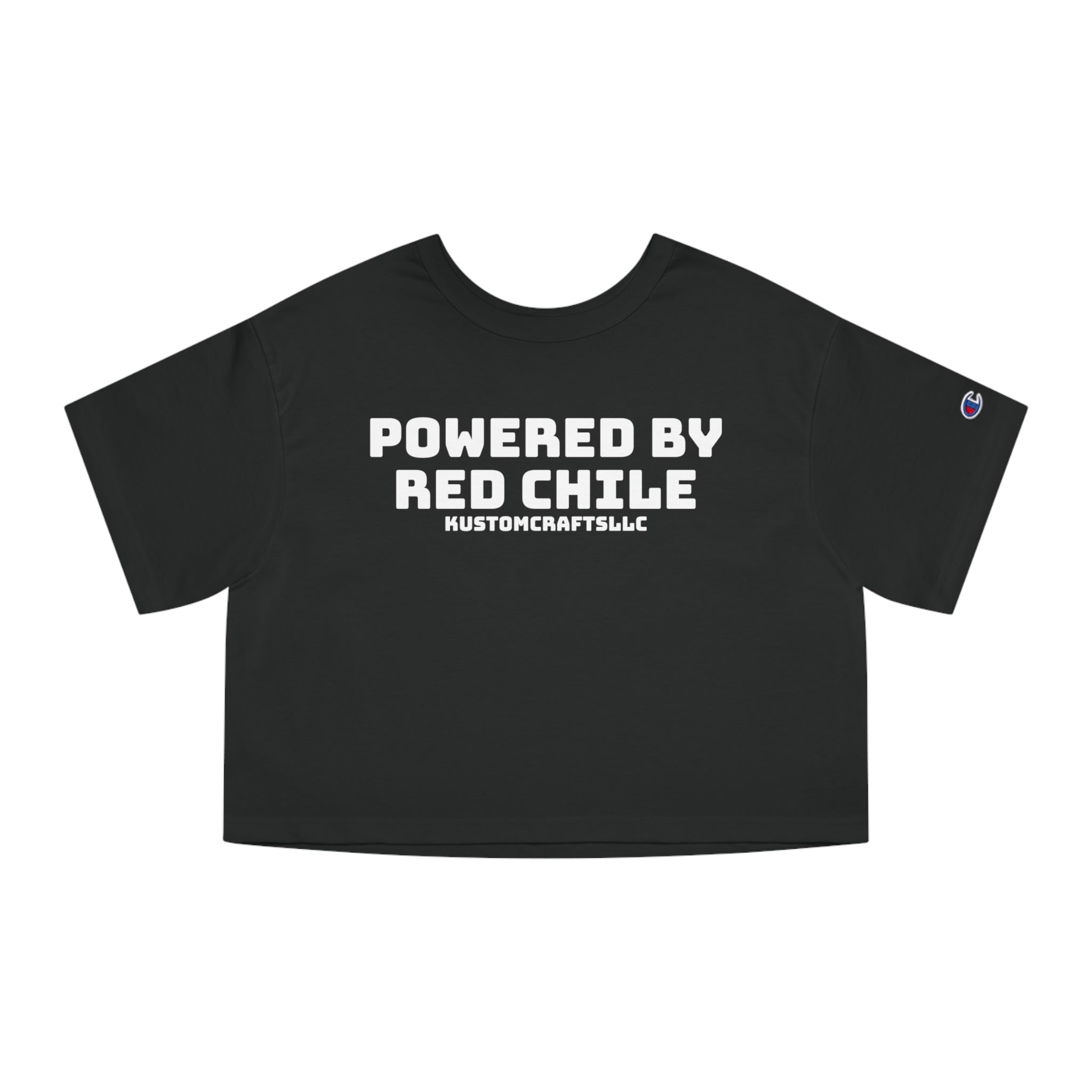 Powered by Red Chile - Women's Cropped T-Shirt
