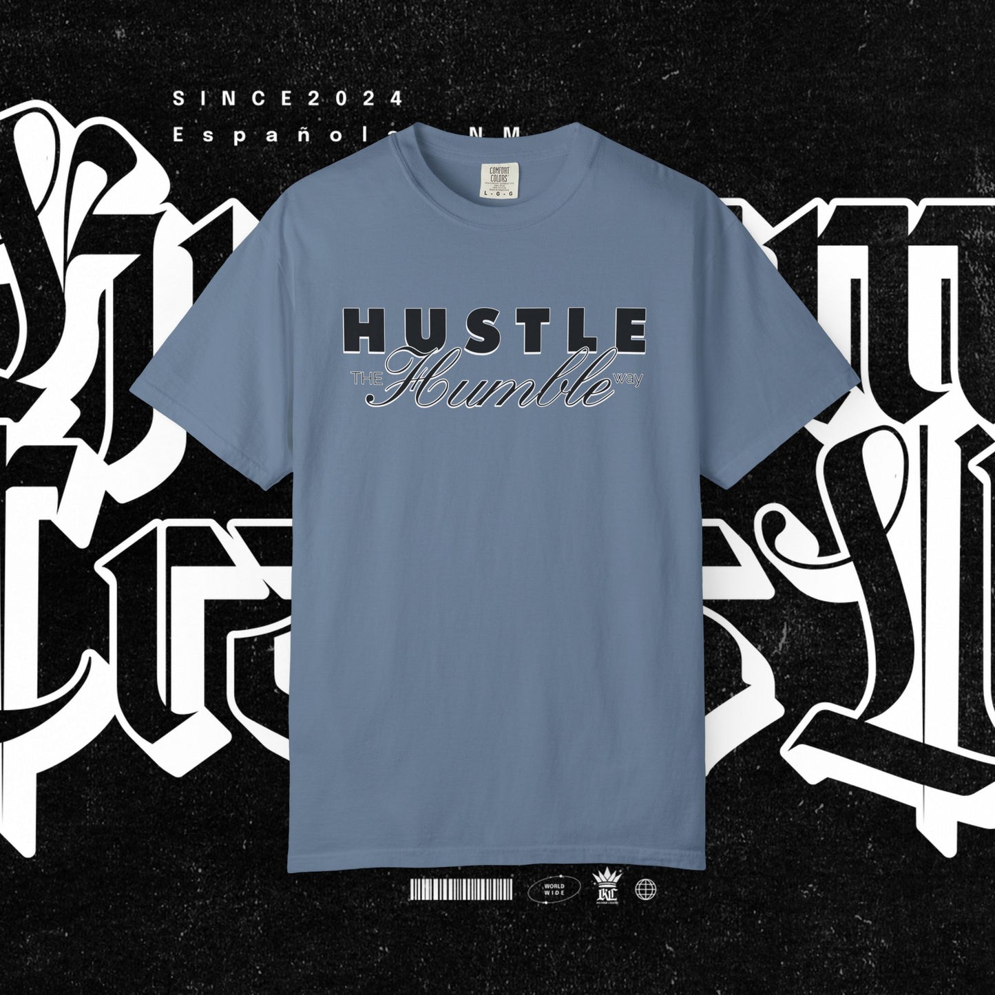 Hustle the Humble Way Unisex T-Shirt, Motivational Tee, Hustler Shirt Men Women, Inspirational Apparel, Positive Vibes Top