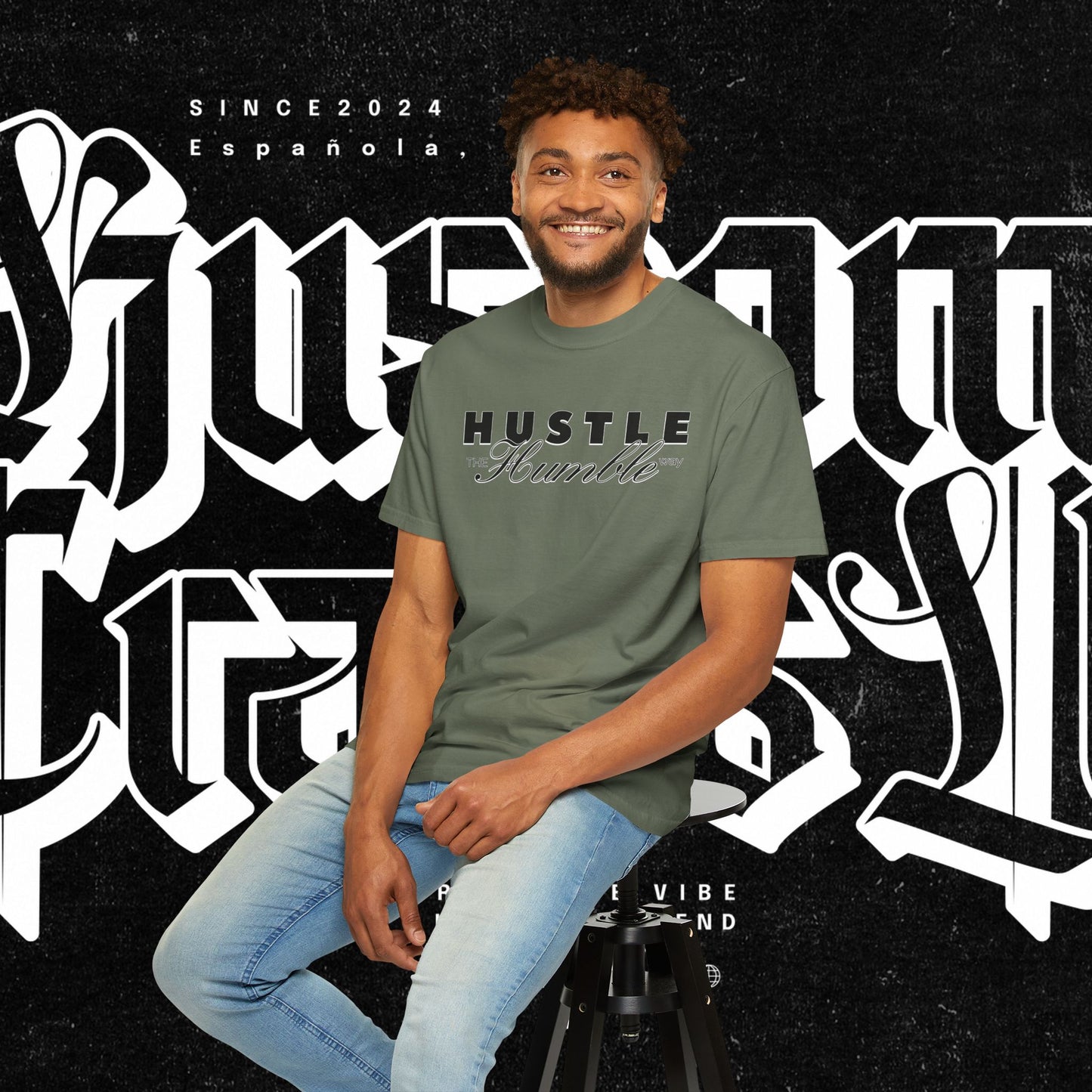 Hustle the Humble Way Unisex T-Shirt, Motivational Tee, Hustler Shirt Men Women, Inspirational Apparel, Positive Vibes Top