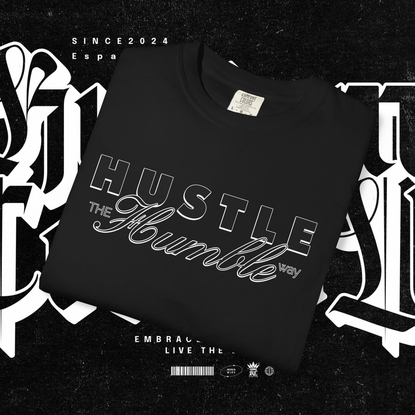 Hustle the Humble Way Unisex T-Shirt, Motivational Tee, Hustler Shirt Men Women, Inspirational Apparel, Positive Vibes Top