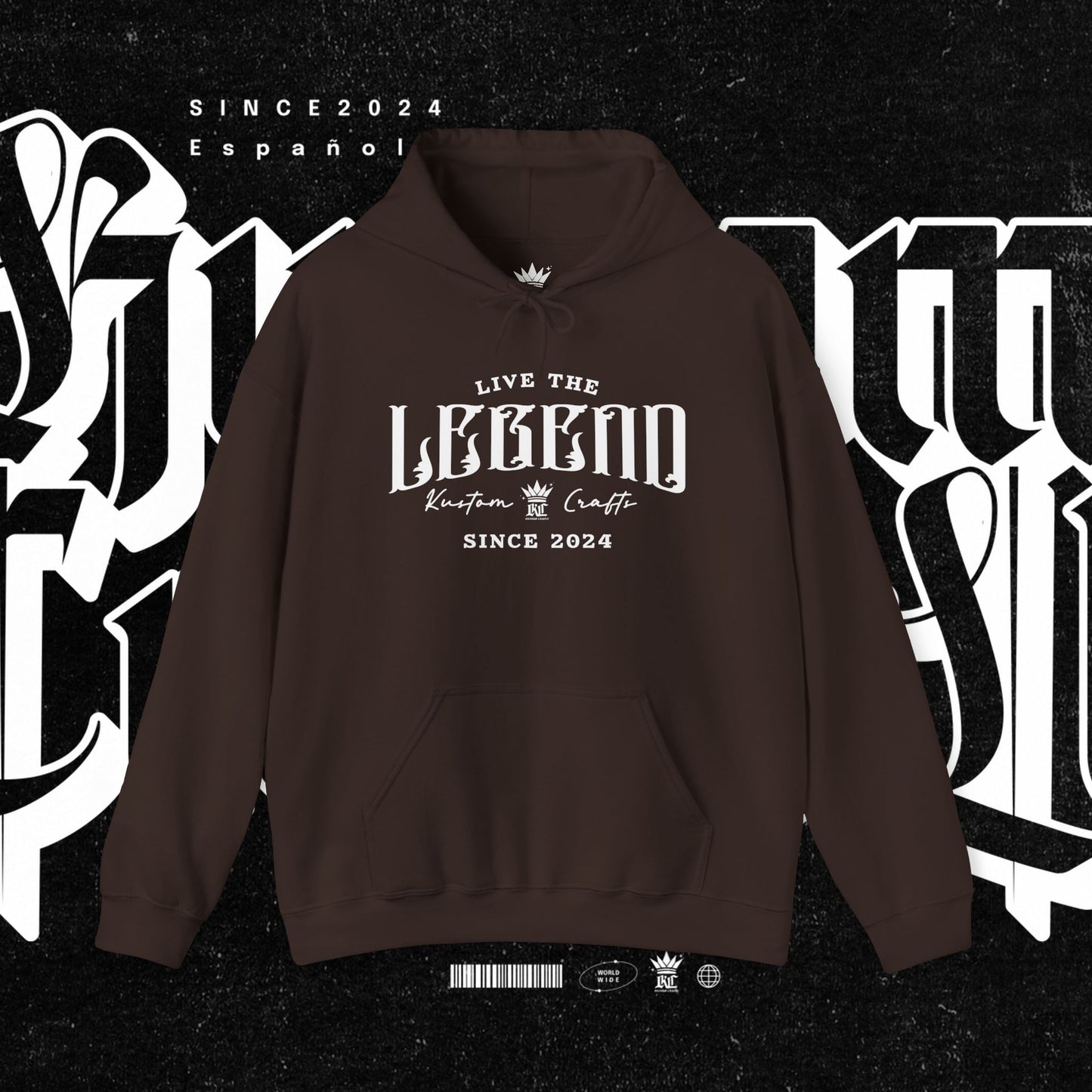 Live the Legend | Cozy Unisex Hoodie for Any Occasion, Gift for Friends, Streetwear Style