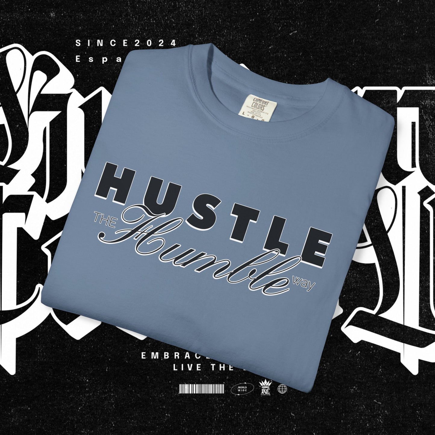 Hustle the Humble Way Unisex T-Shirt, Motivational Tee, Hustler Shirt Men Women, Inspirational Apparel, Positive Vibes Top