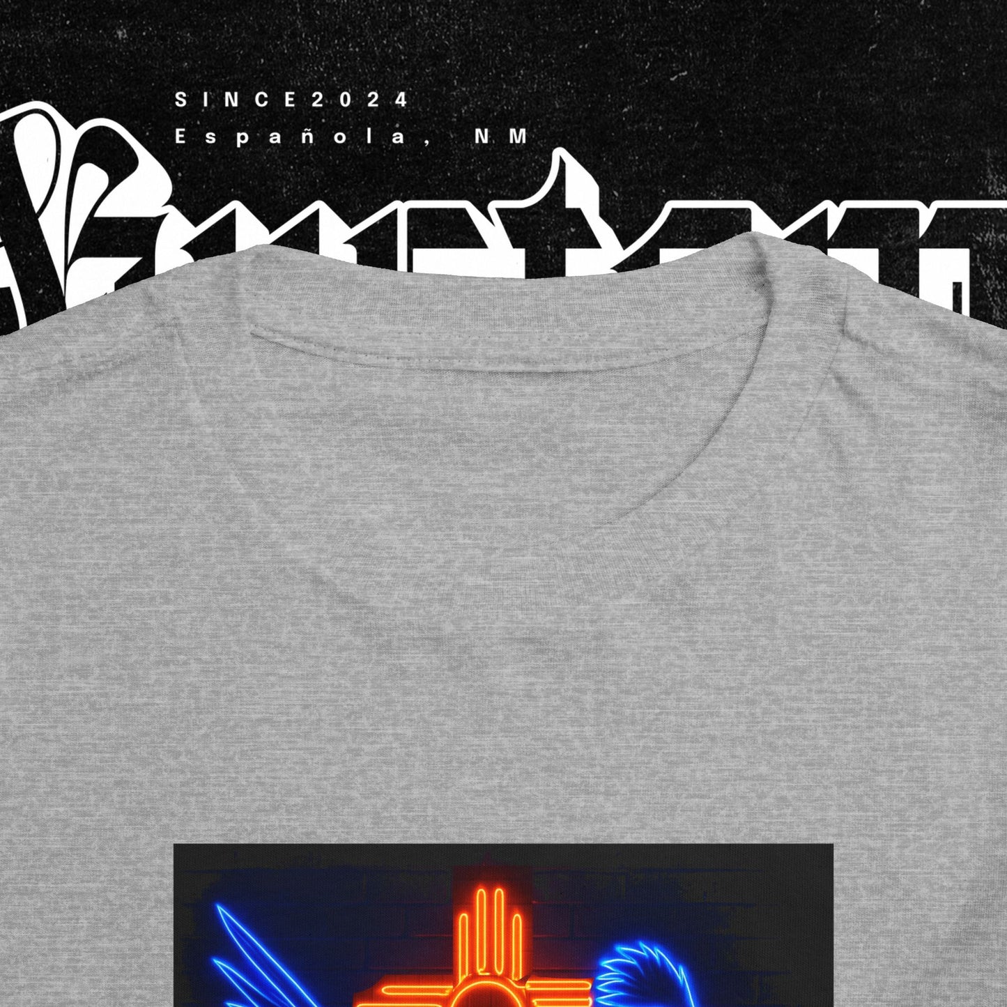 Neon Roadrunner New Mexico Design - Toddler Tee