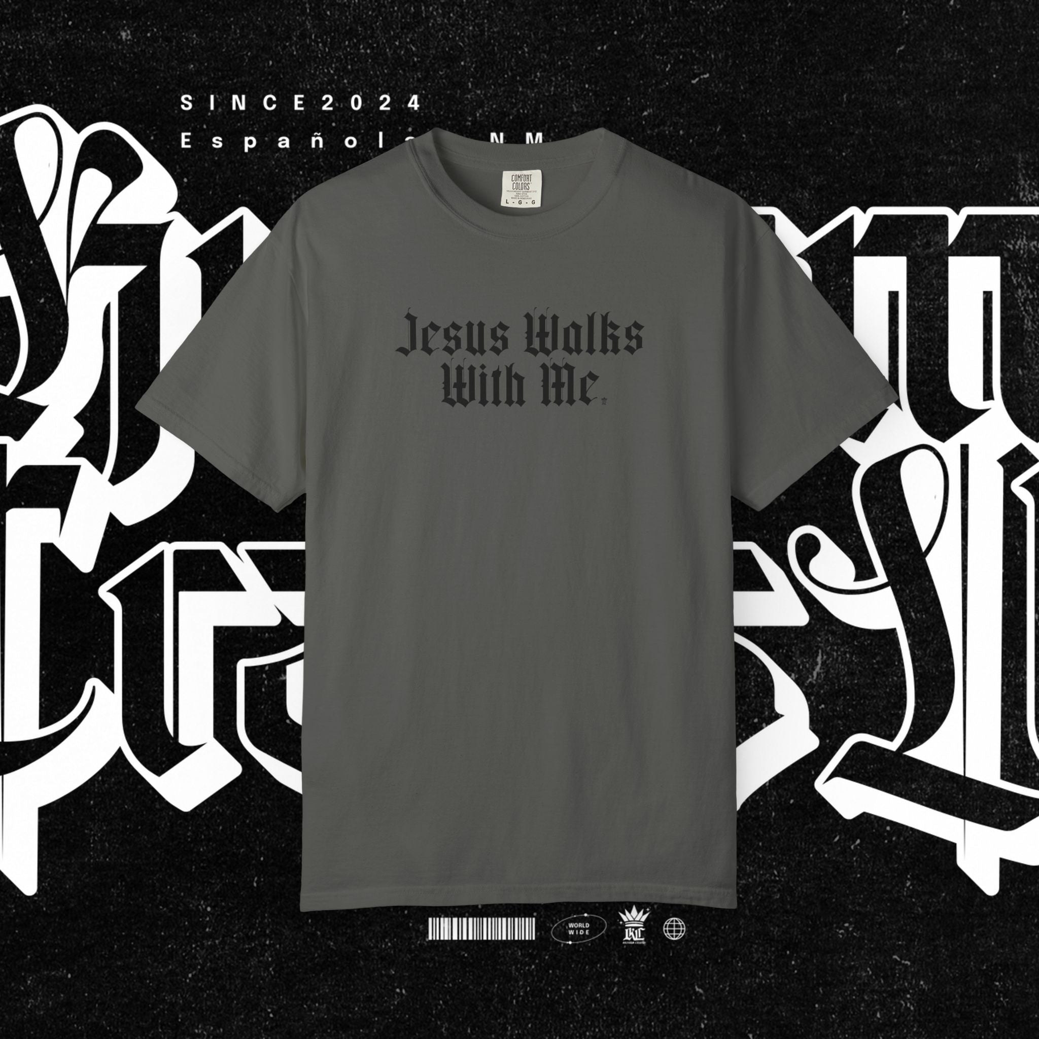 Jesus Walks with Me - Tee