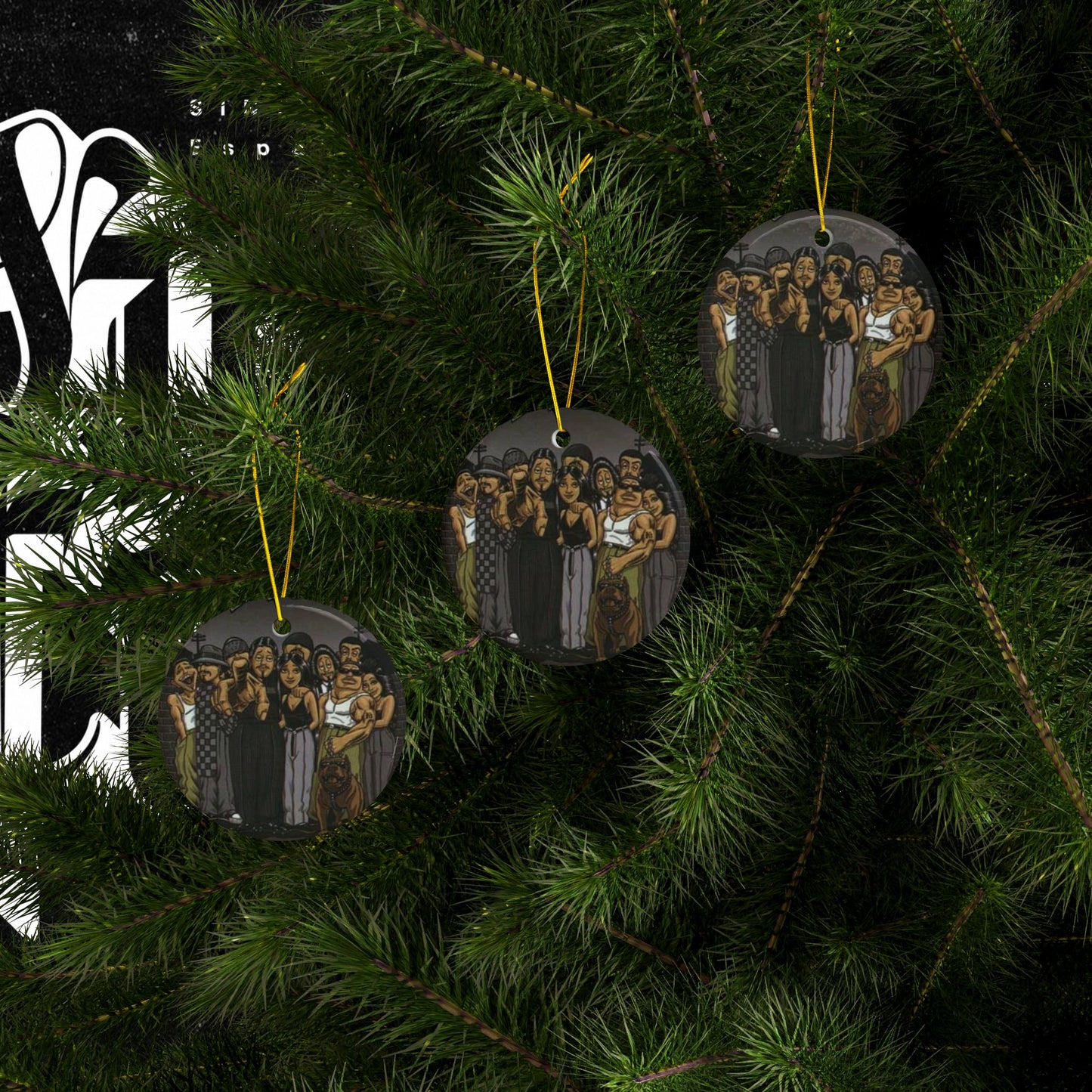 Ceramic Ornaments - Christmas With The Homies Ornament