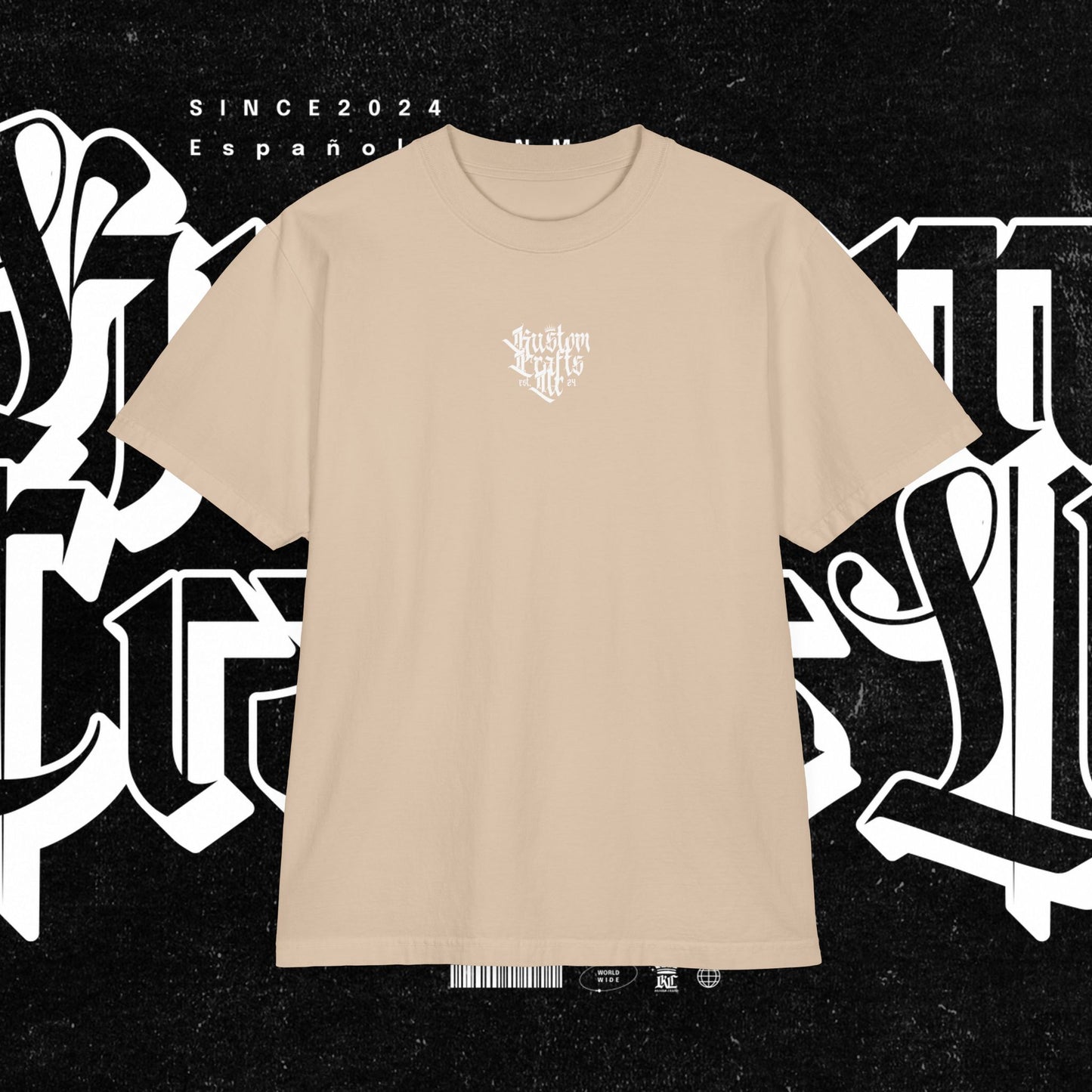 Kustom Crafts LLC Graffiti Shaka Wear T-Shirt, Streetwear Gift, Urban Fashion Tee, Graphic Tee, Music Festival Outfit, Unisex Casual Wear