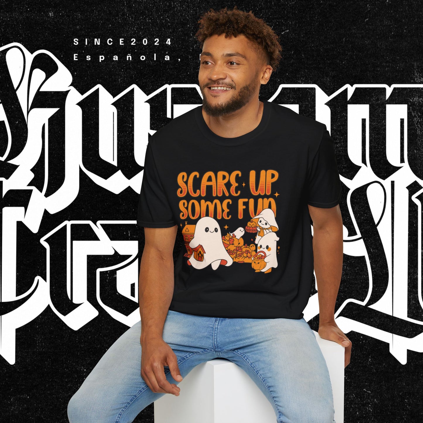 Ghost T-Shirt - Scare Up Some Fun Cute Ghost Design