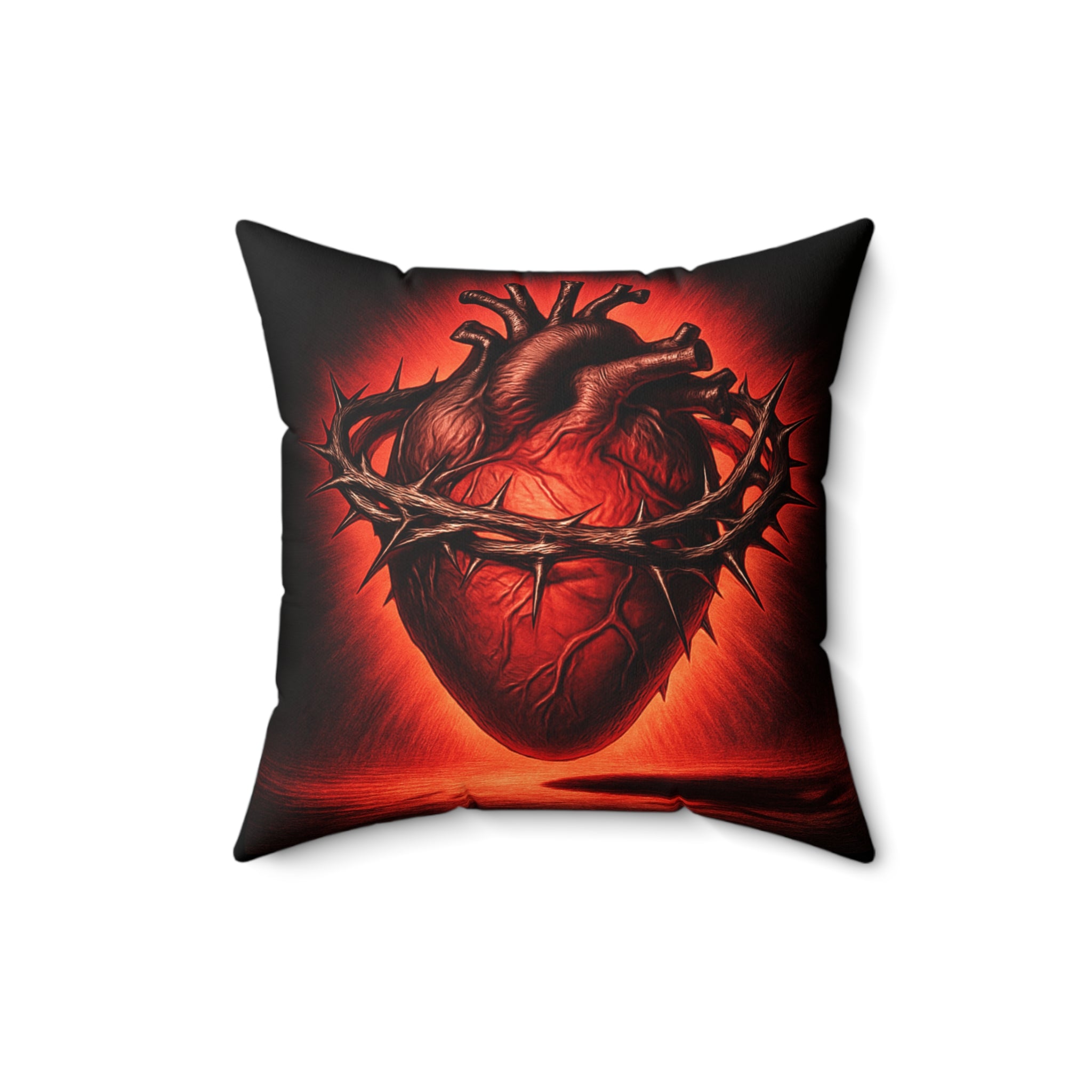 Sacred Heart Thorn Pillow