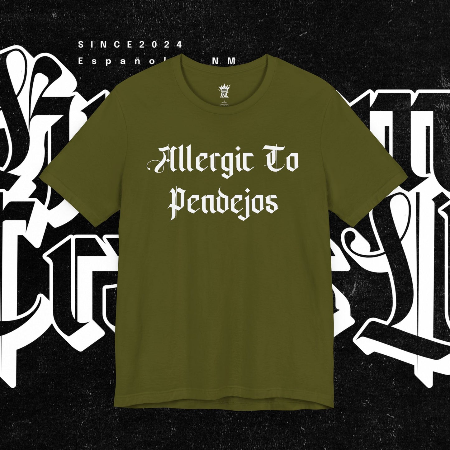 Allergic to Pendejos Unisex Jersey Tee | Casual Humor Shirt | Gift for Friends, Birthday, Humor Apparel, Everyday Wear