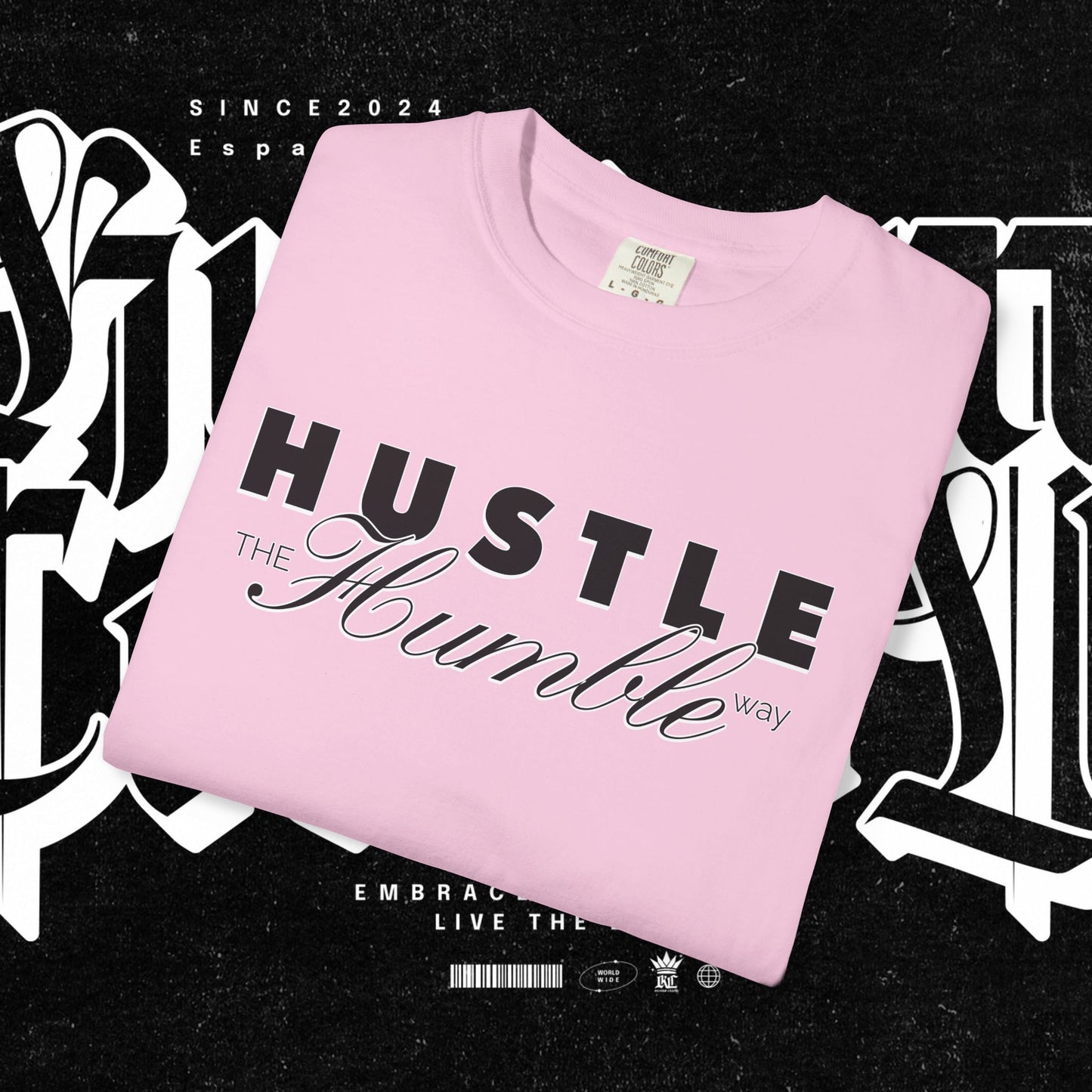 Hustle the Humble Way Unisex T-Shirt, Motivational Tee, Hustler Shirt Men Women, Inspirational Apparel, Positive Vibes Top