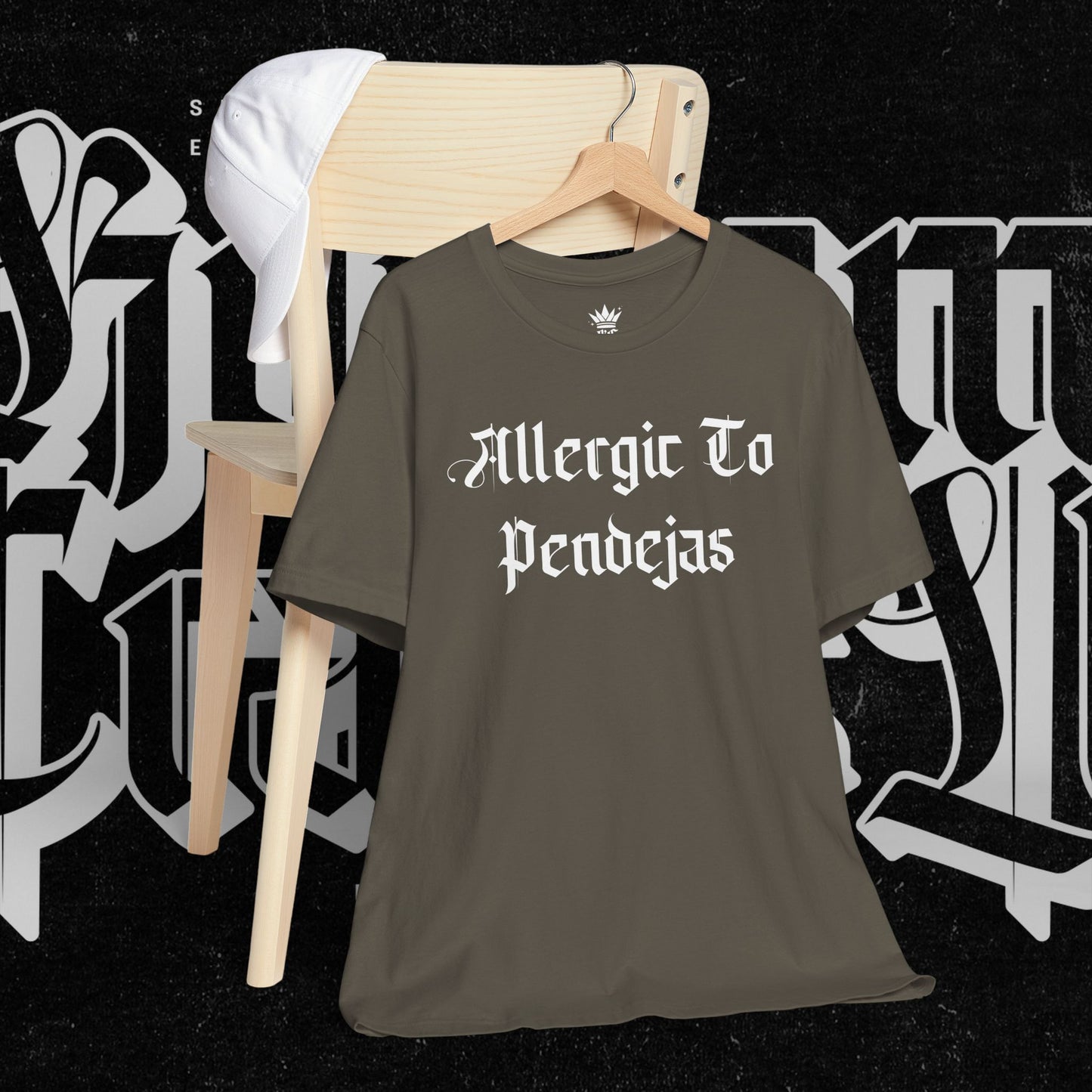 Allergic to Pendejas Unisex Tee, Funny Graphic T-Shirt, Casual Wear, Gift for Friends, Summer Fashion, Trendy Style