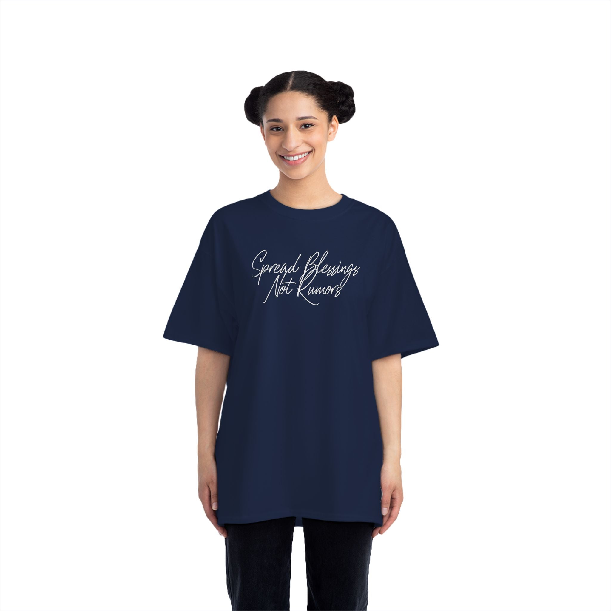 Spread Blessings Not Rumors - Script Tee