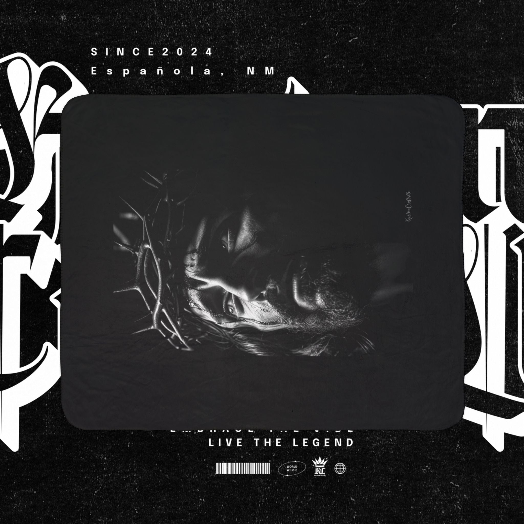 Our Lord And Savior - Fleece Sherpa Blanket