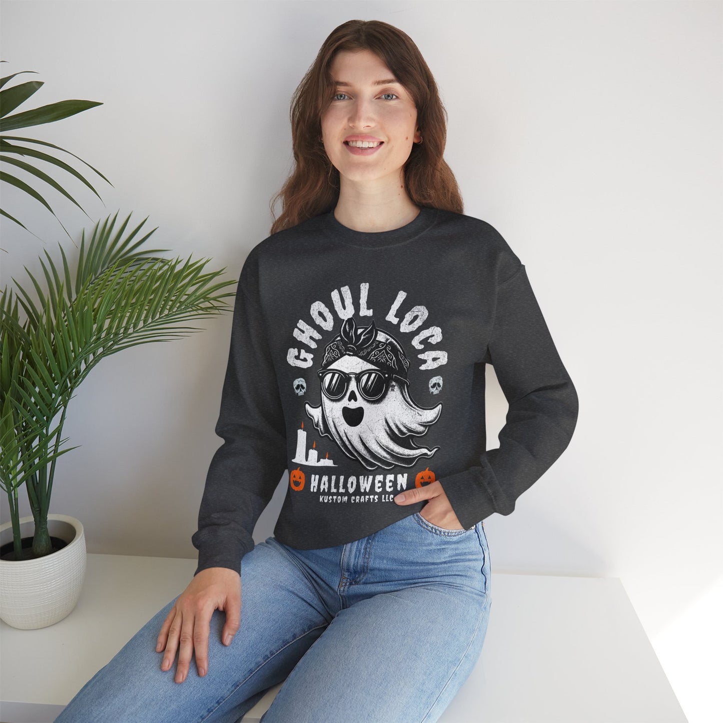 Ghoul Loca Halloween Sweatshirt, Cozy Unisex Crewneck for Fall Celebrations, Perfect for Halloween Parties, Ghost Lover Gift, Festival [...]