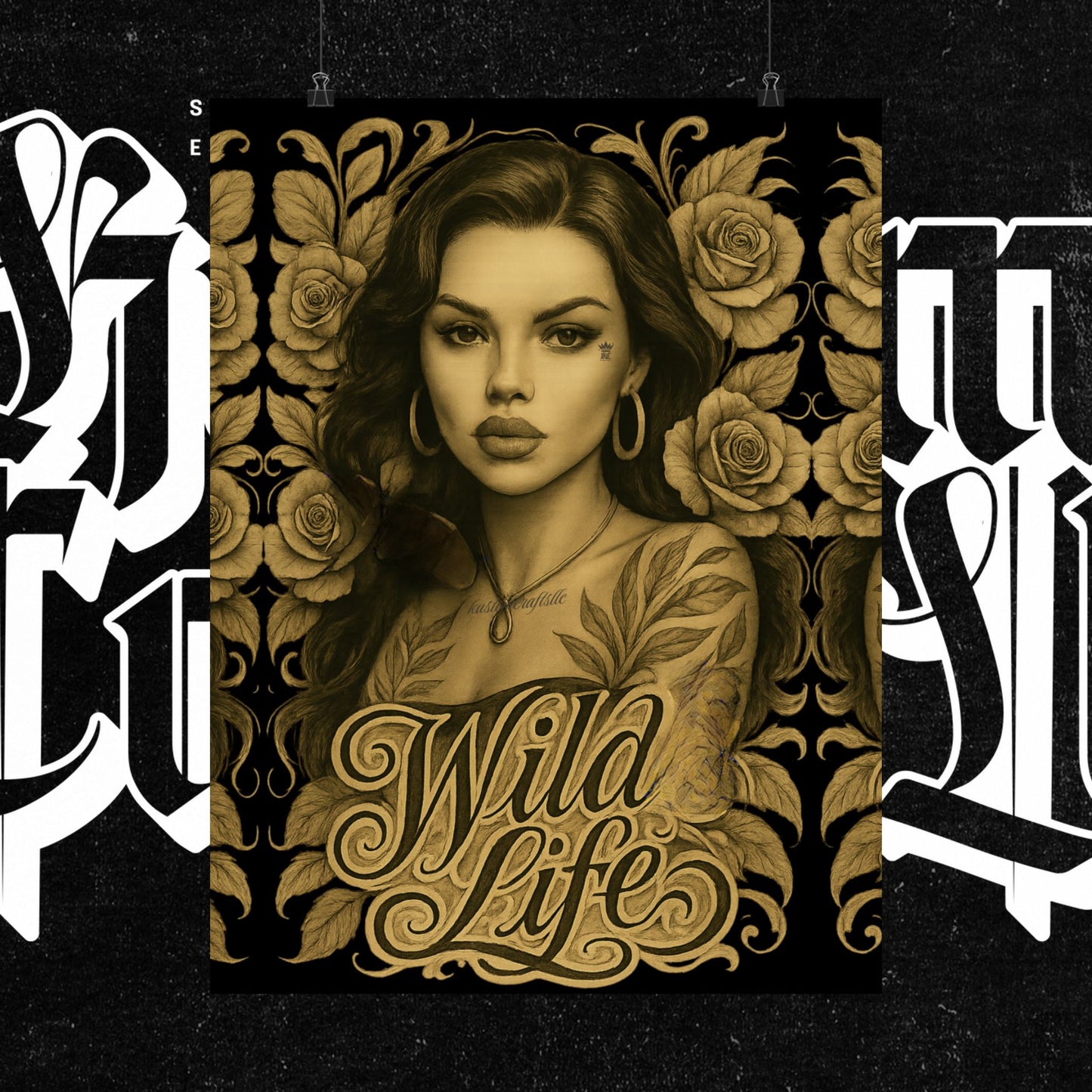 Poster Print - Wild Life Satin Posters (210gsm)