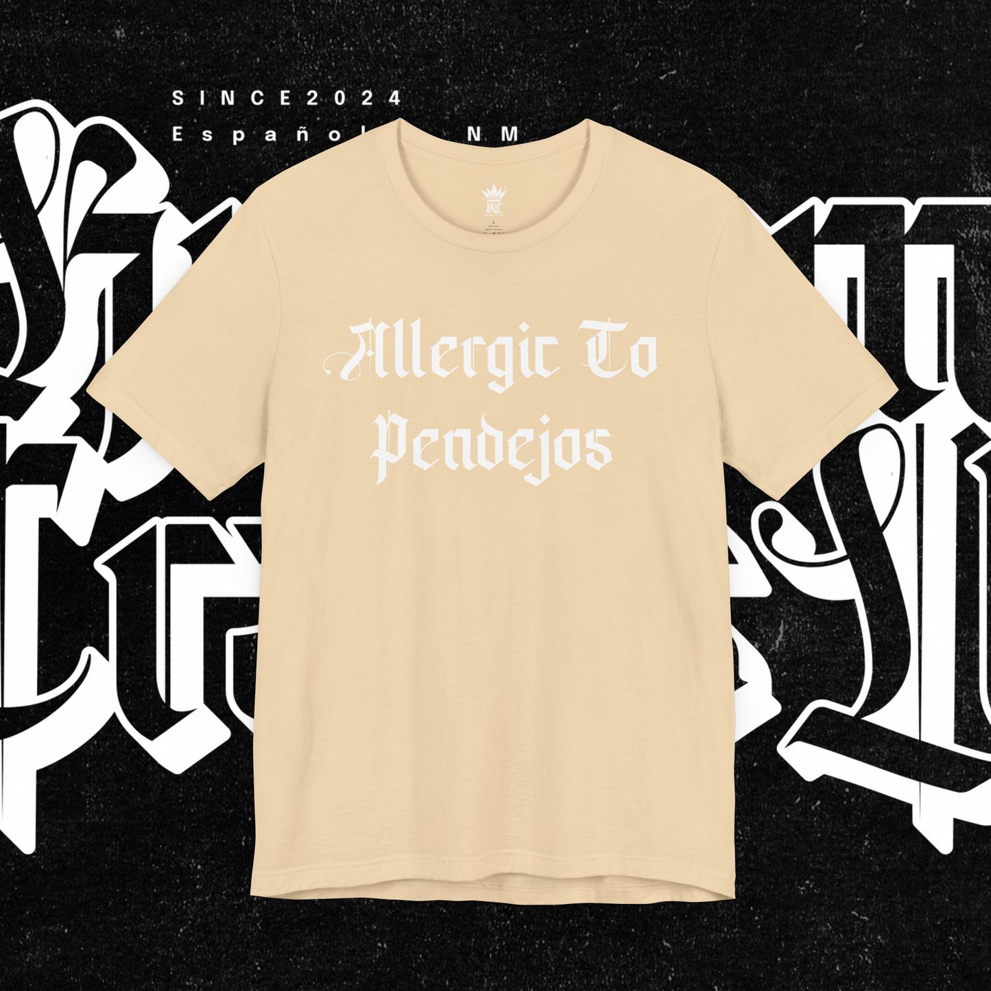 Allergic to Pendejos Unisex Jersey Tee | Casual Humor Shirt | Gift for Friends, Birthday, Humor Apparel, Everyday Wear