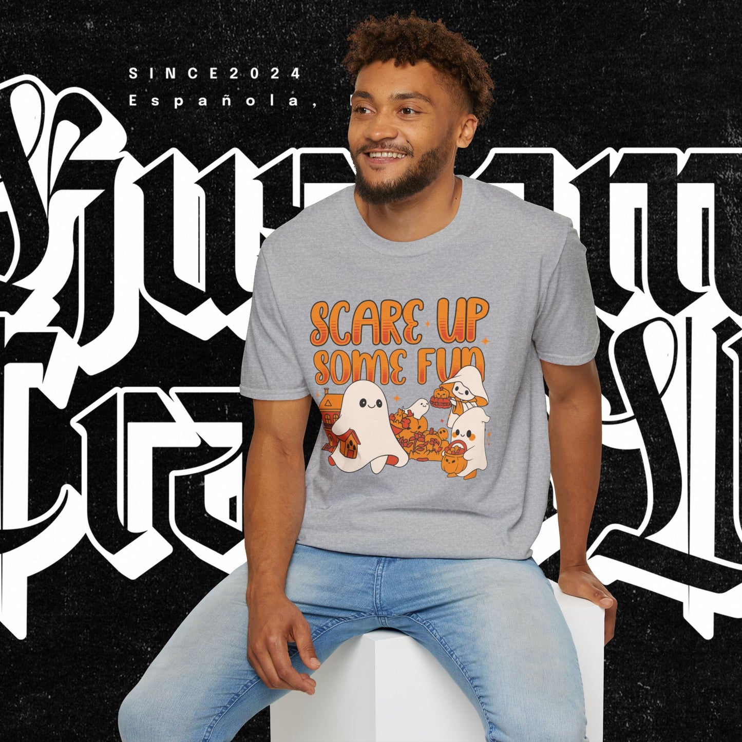 Ghost T-Shirt - Scare Up Some Fun Cute Ghost Design