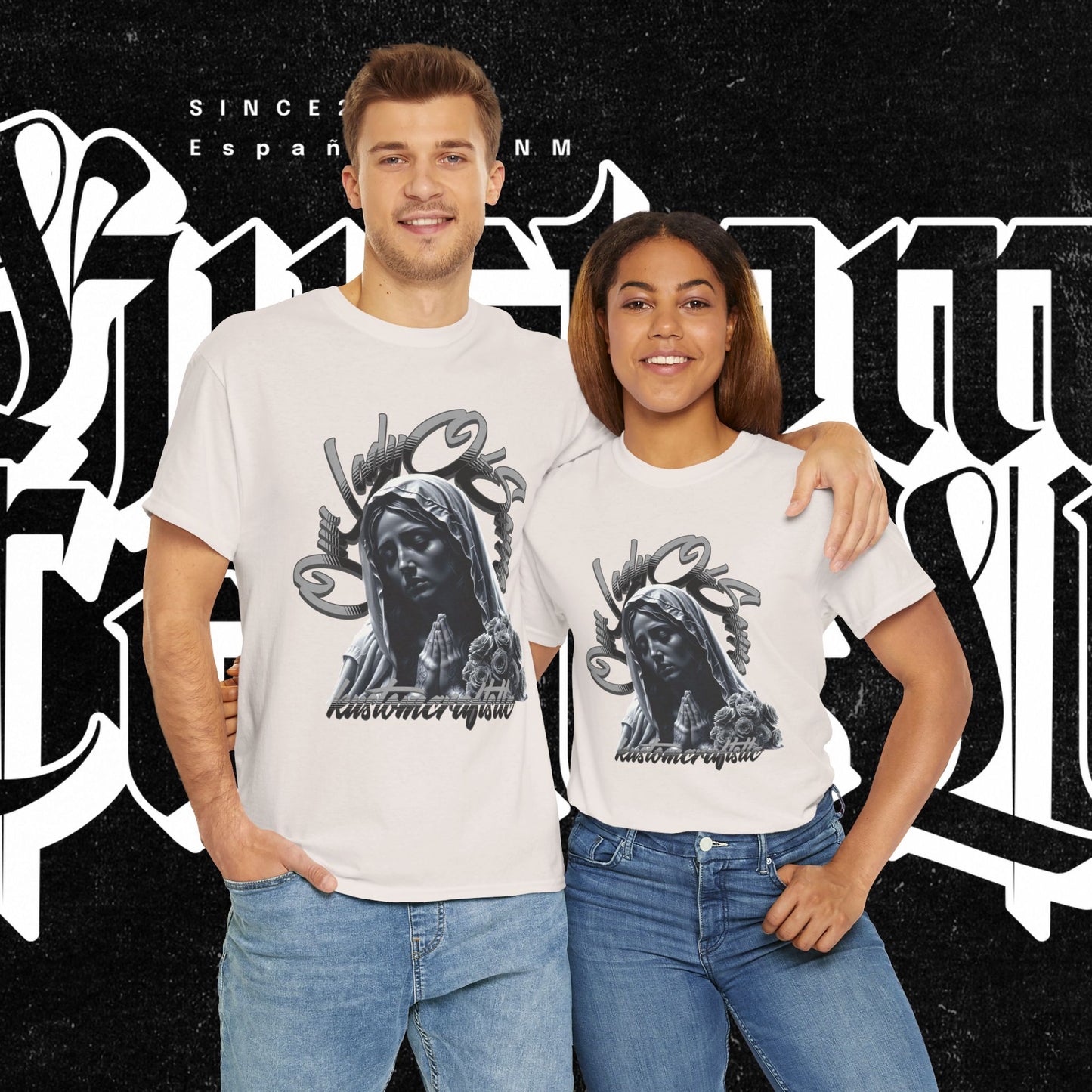 Our Lady Of Sorrow Unisex Heavy Cotton Tee with Unique Artistic Design, Vintage Style T-Shirt, Casual Everyday Wear, Graphic Tee for Men and Women, Gift [...]