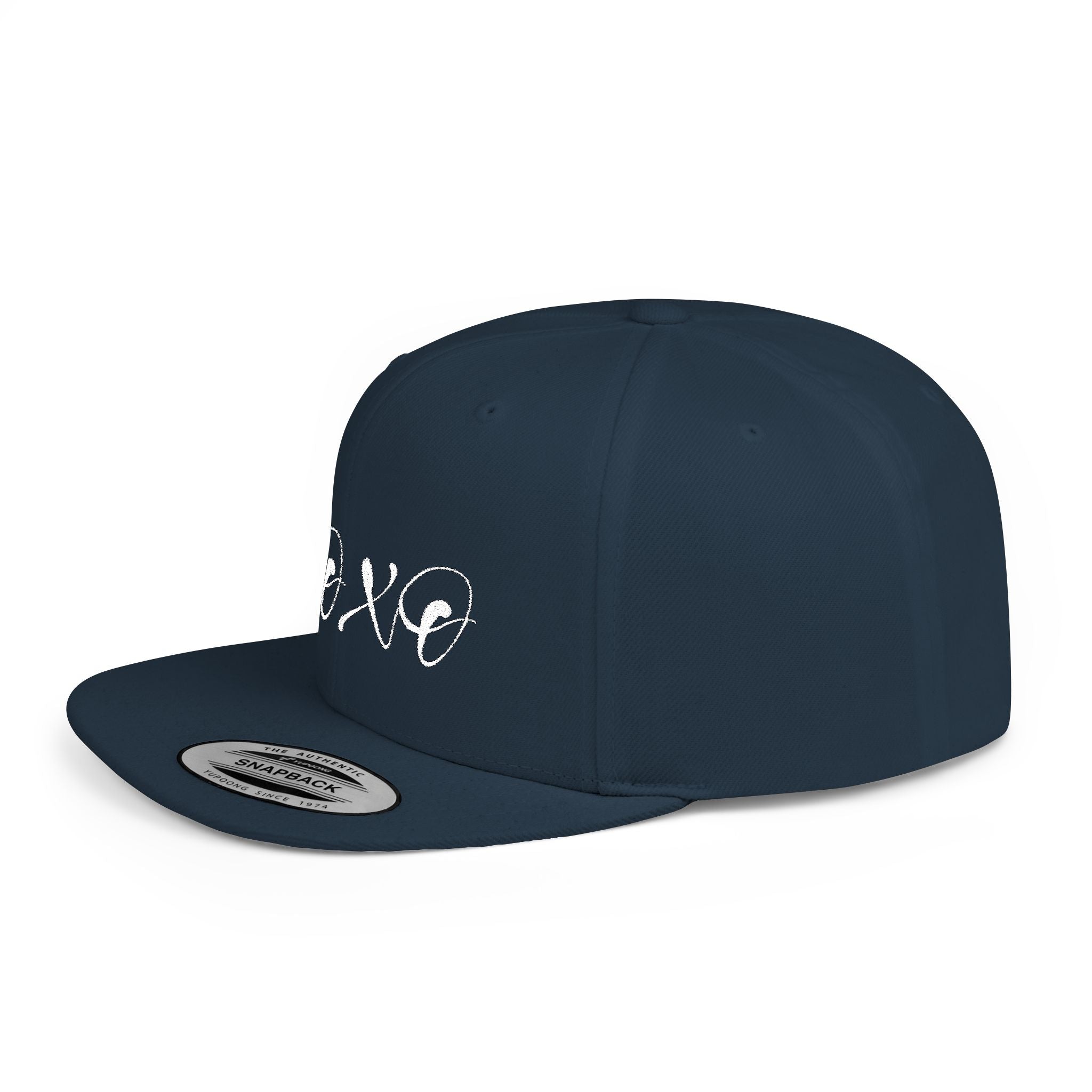 XOXO embroidered Flat Bill Snapback