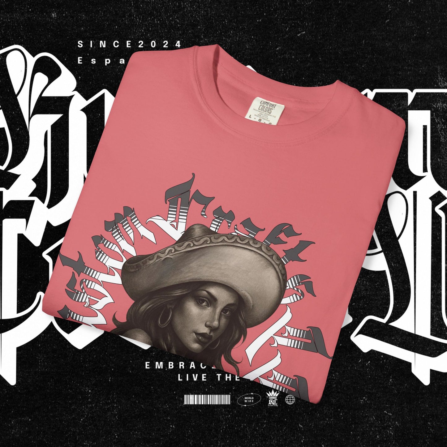 Senora Street T-shirt, Unisex Tee, Custom Graphic Shirt, Distressed Vintage Tee, Hipster Fashion Top