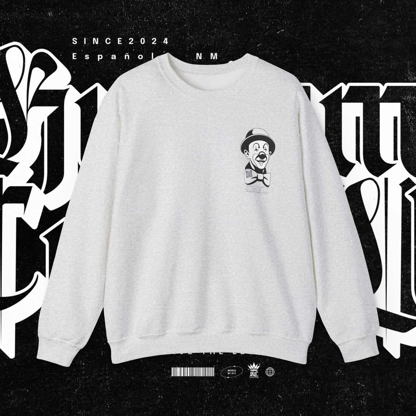 Class Clown Vintage-Style Comedic Crewneck Sweatshirt, Unisex Funny Sweatshirt, Retro Comedy Gift, Everyday Casual Wear, Perfect for Laughter Lovers