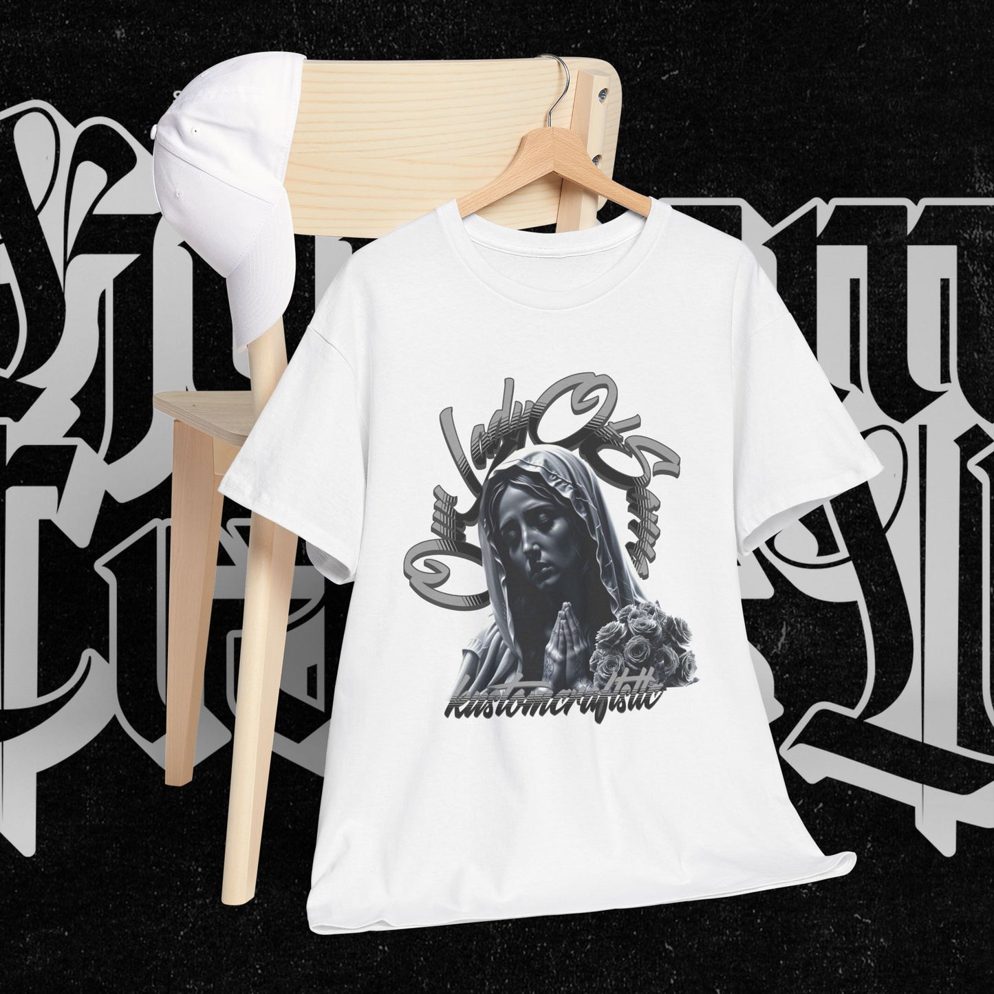 Our Lady Of Sorrow Unisex Heavy Cotton Tee with Unique Artistic Design, Vintage Style T-Shirt, Casual Everyday Wear, Graphic Tee for Men and Women, Gift [...]