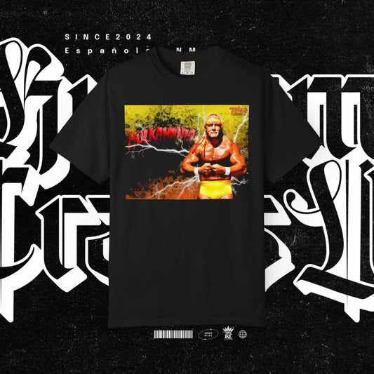 Hulk Hogan Wrestling Fan Unisex T-Shirt | Vintage Graphic Tee | Gamer Gift, Fan Apparel, Retro Style, Sportswear, Comic Con Outfit