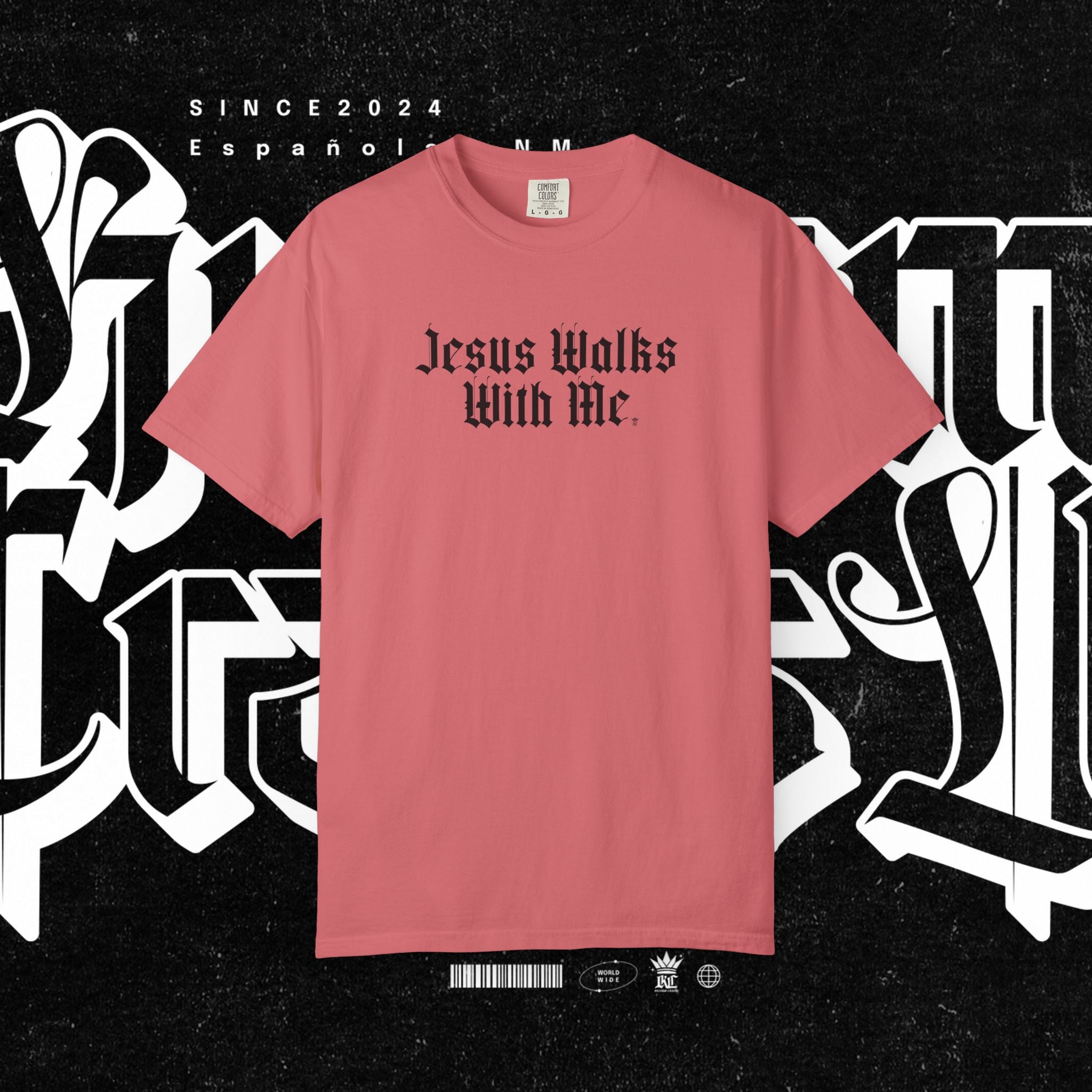 Jesus Walks with Me - Tee