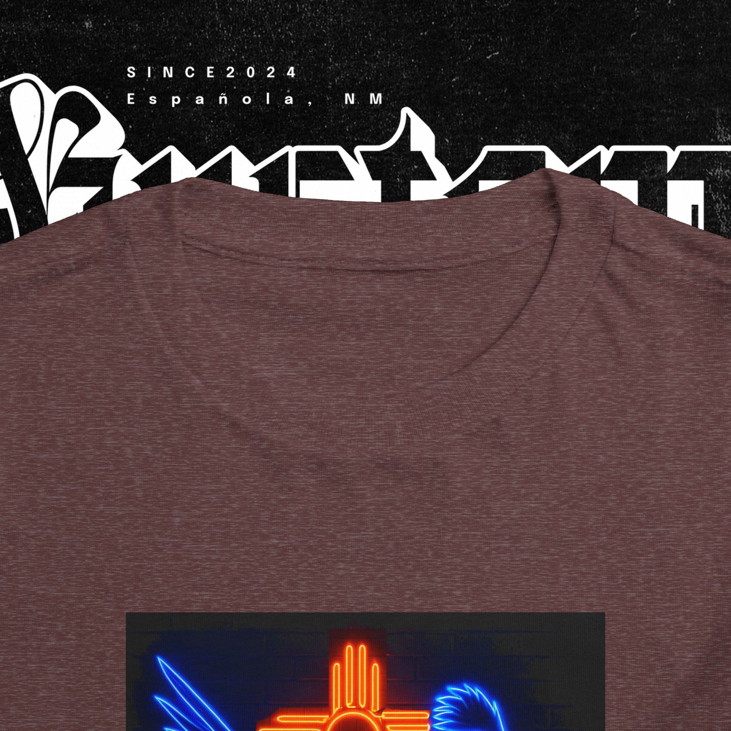 Neon Roadrunner New Mexico Design - Toddler Tee