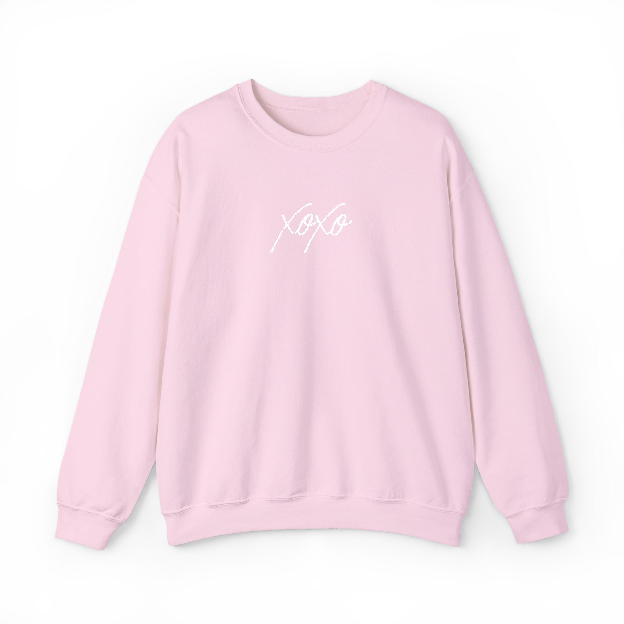 XOXO Embroidery Script Sweatshirt