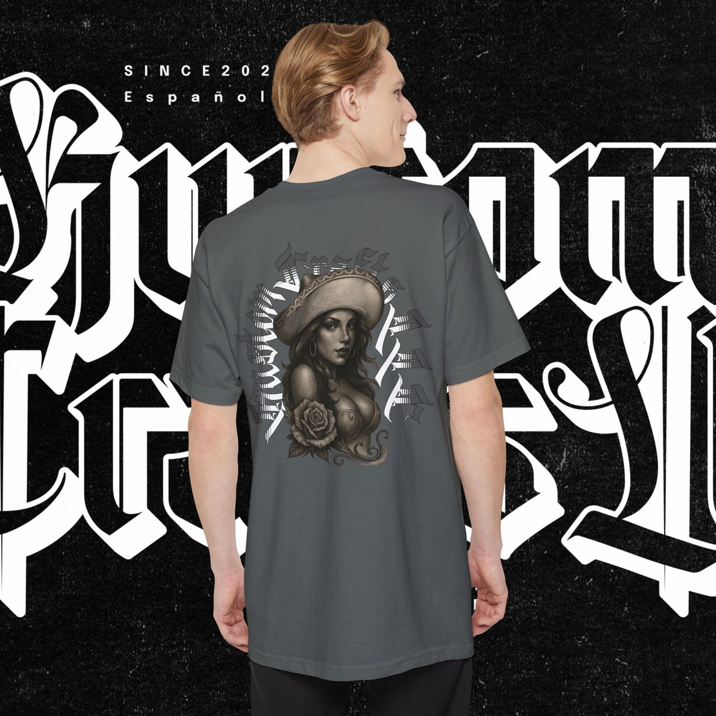 TALL-T Senora Street Art Unisex TALL T-Shirt, Graphic Tee for Urban Style, Casual Wear, Gift for Art Lovers, Birthday, Streetwear