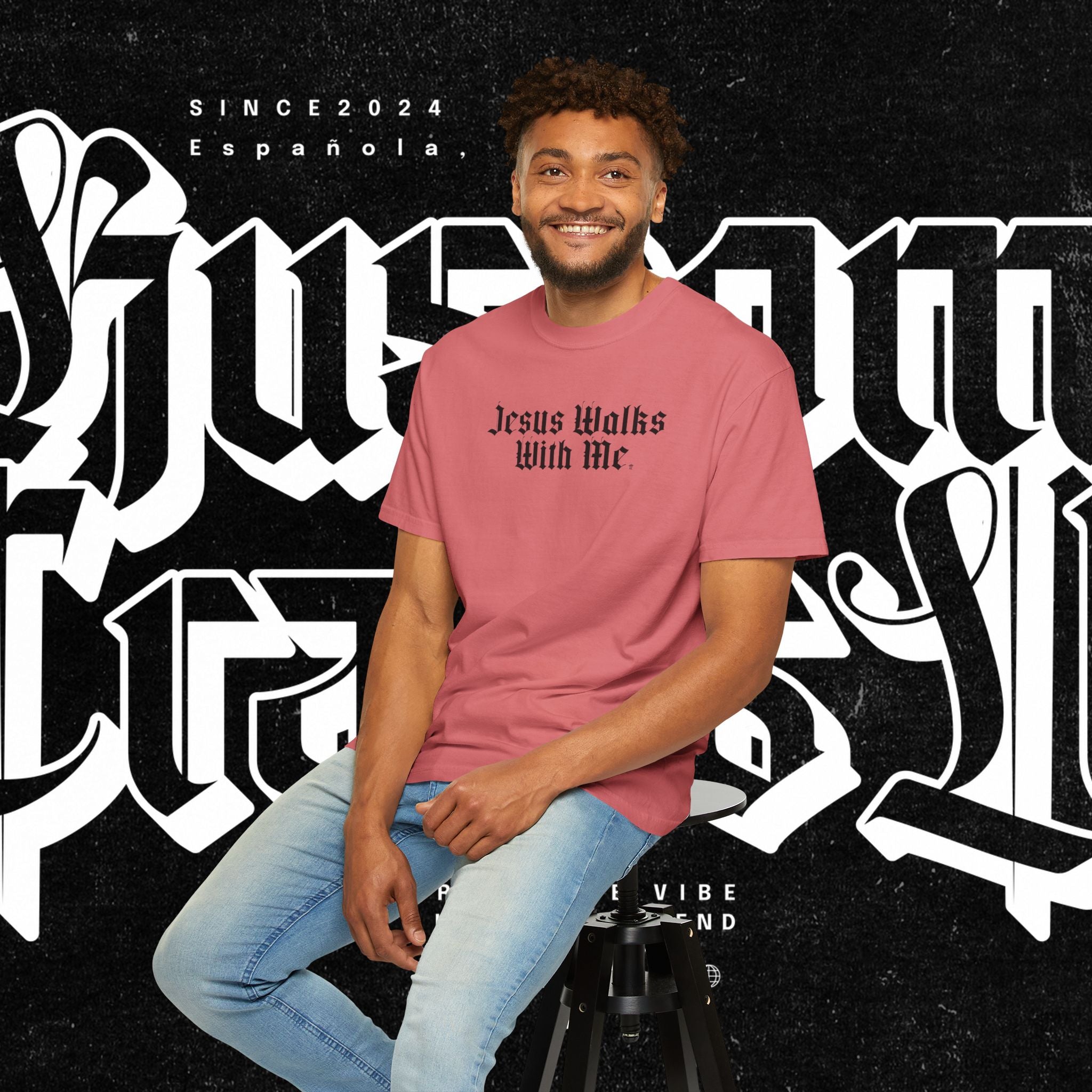 Jesus Walks with Me - Tee