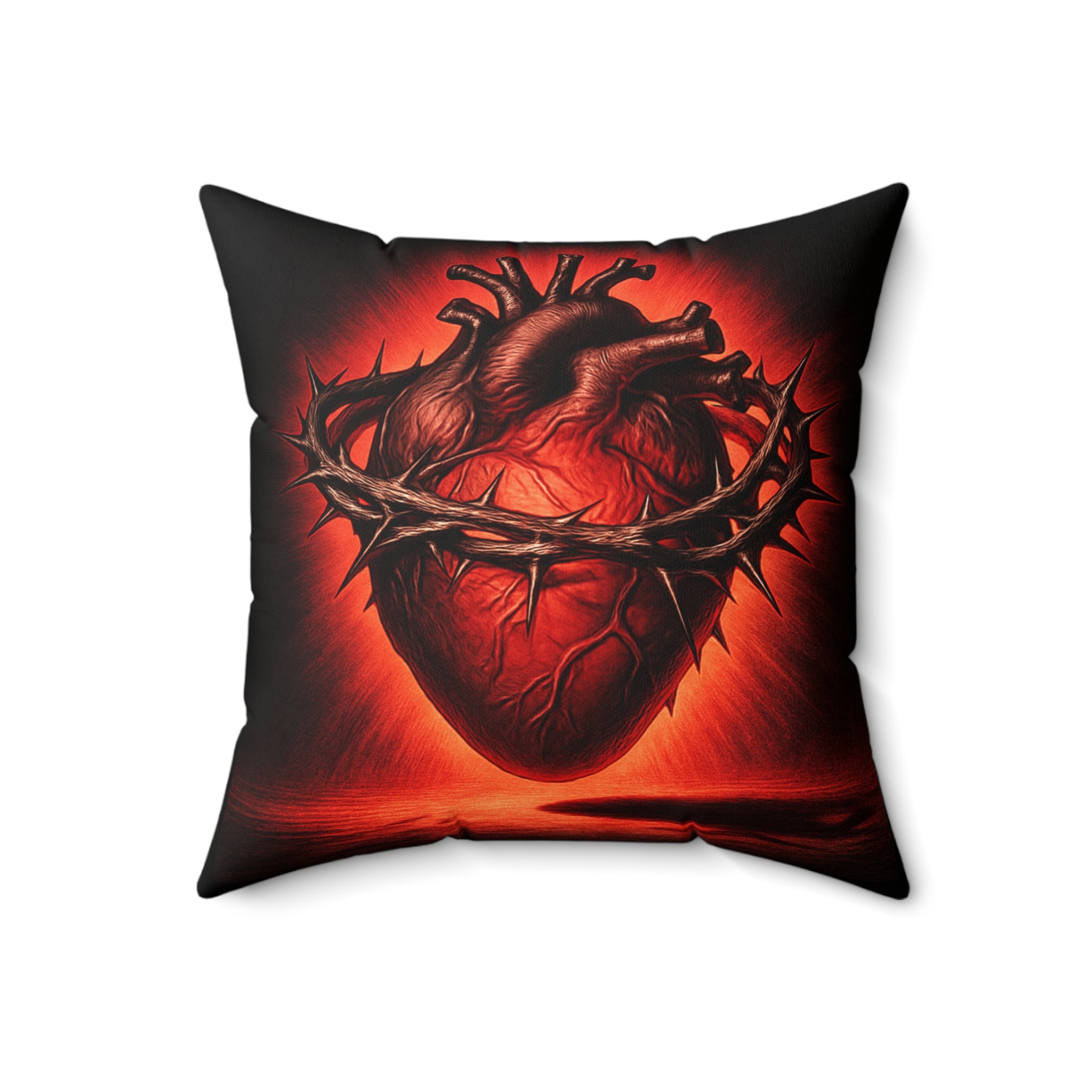 Sacred Heart Thorn Pillow