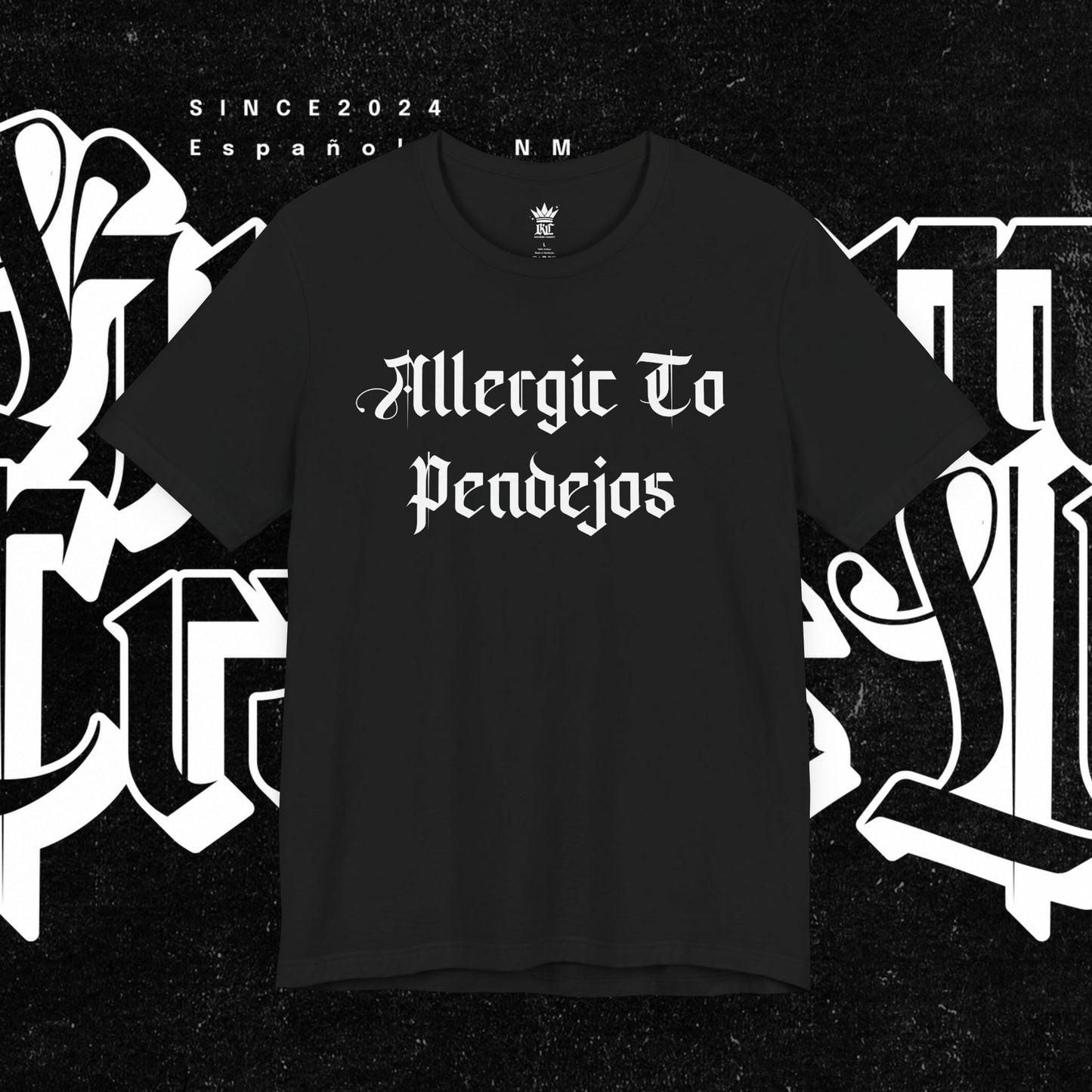 Allergic to Pendejos Unisex Jersey Tee | Casual Humor Shirt | Gift for Friends, Birthday, Humor Apparel, Everyday Wear