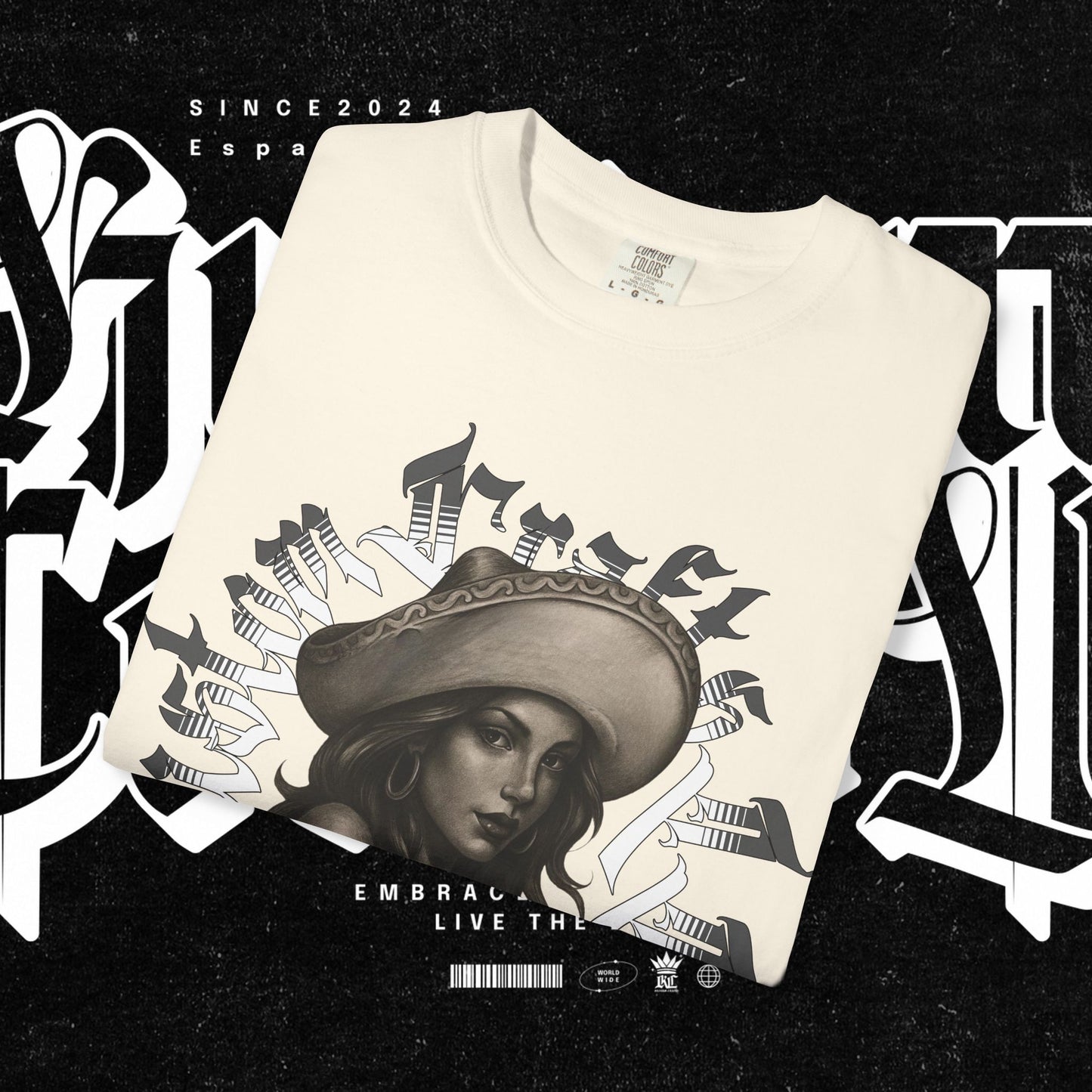 Senora Street T-shirt, Unisex Tee, Custom Graphic Shirt, Distressed Vintage Tee, Hipster Fashion Top