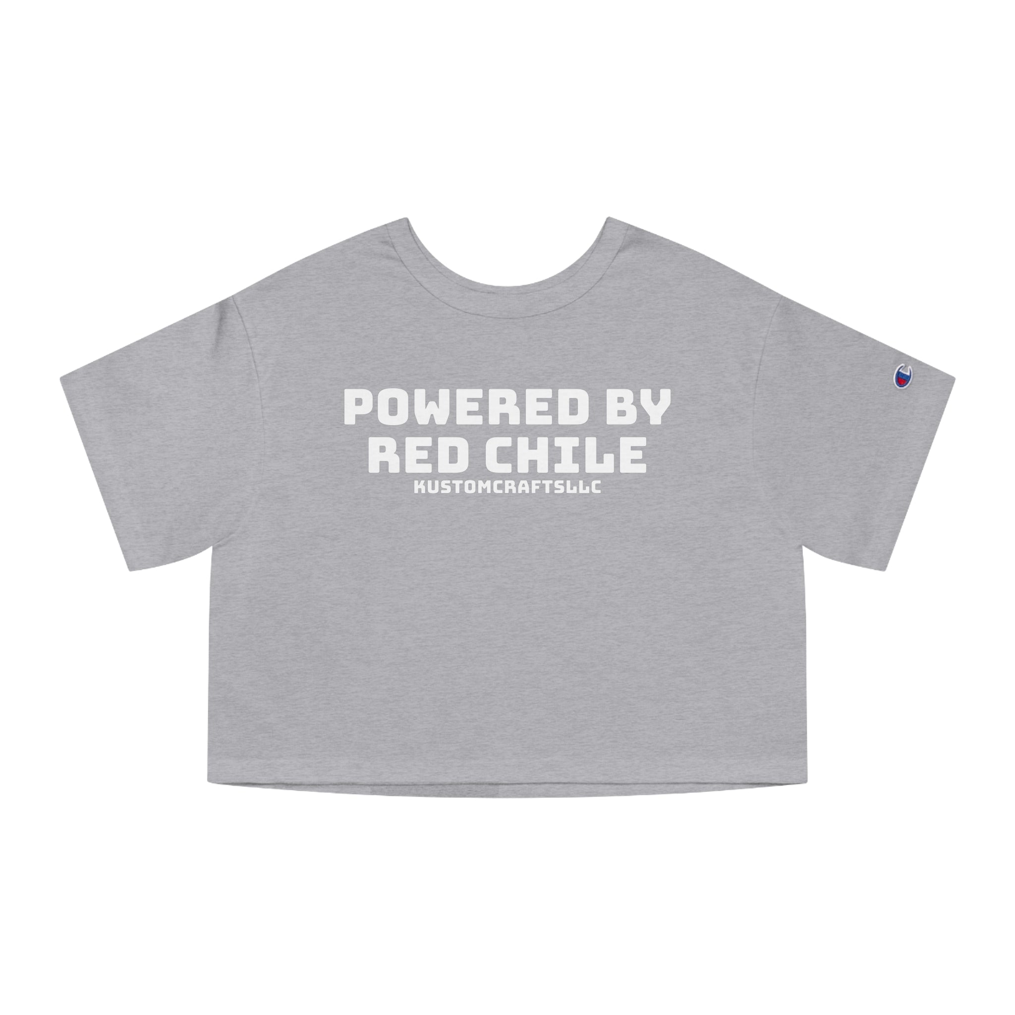 Powered by Red Chile - Women's Cropped T-Shirt