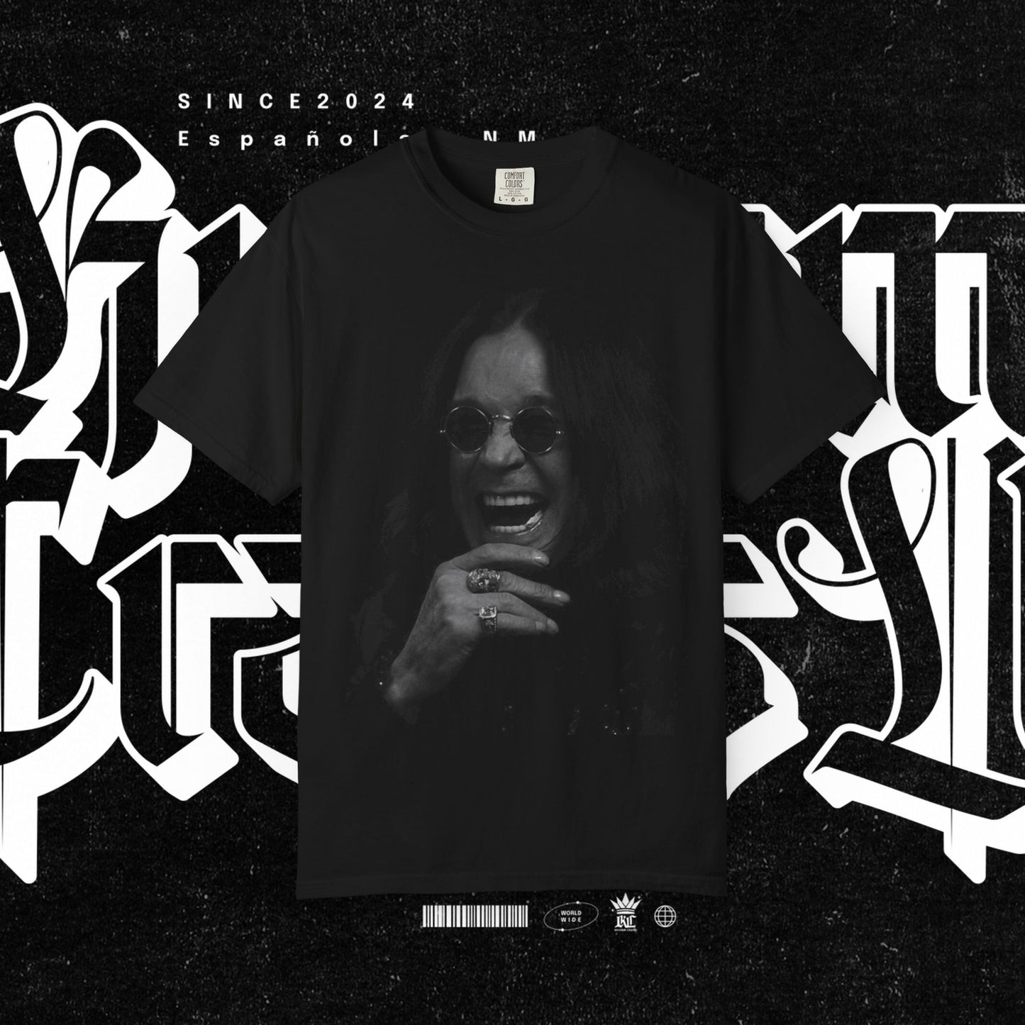 RIP Osbourne Vintage-Inspired Unisex Graphic Tee, Relaxed Vibe, Casual Style, Perfect for Music Lovers and Festivals