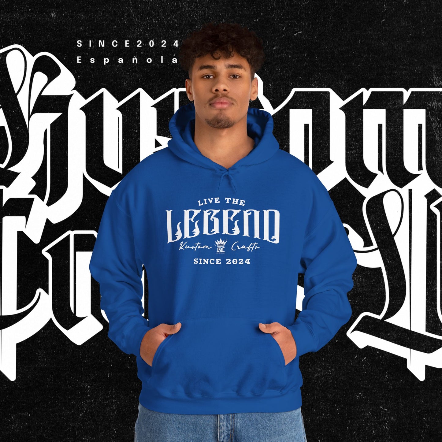 Live the Legend | Cozy Unisex Hoodie for Any Occasion, Gift for Friends, Streetwear Style