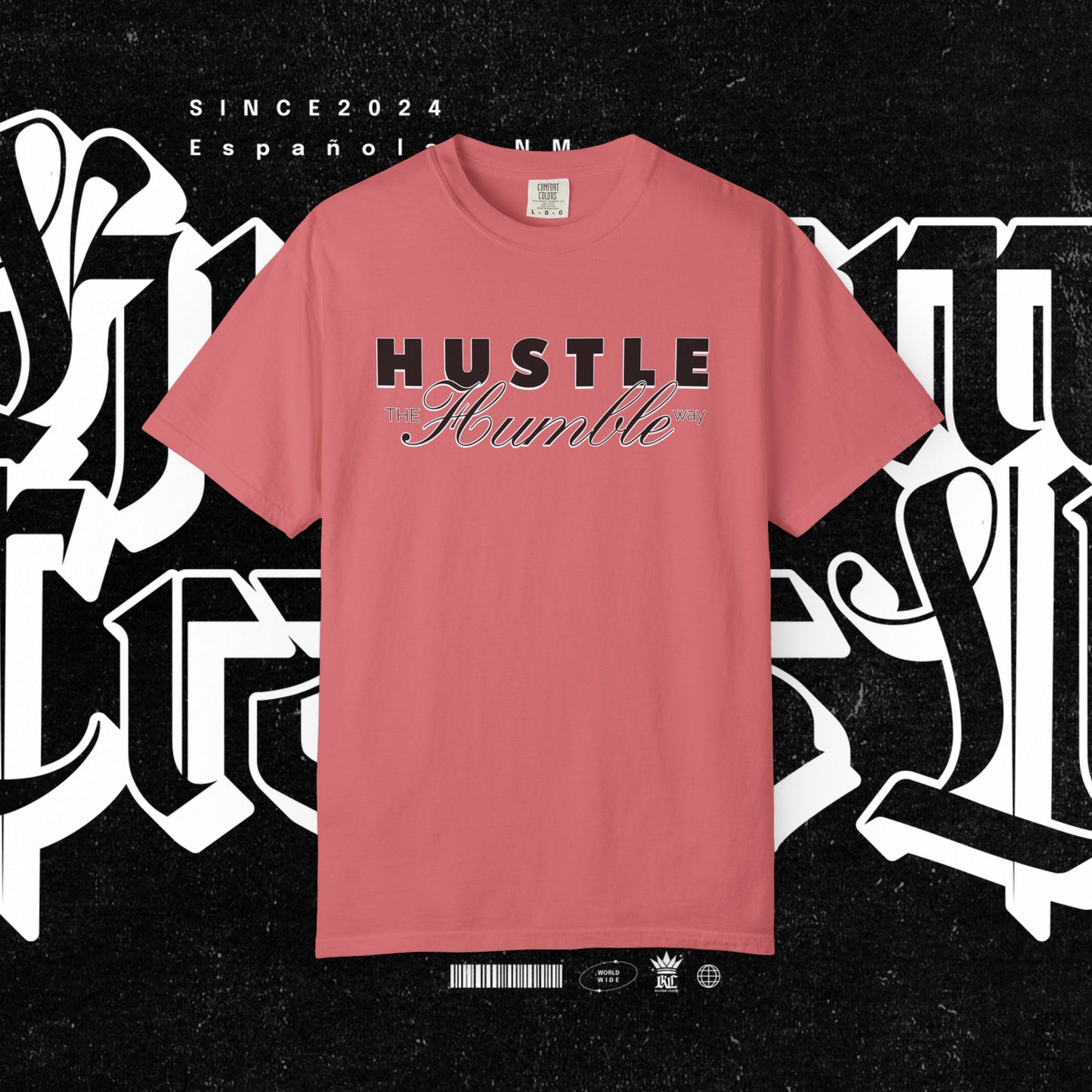 Hustle the Humble Way Unisex T-Shirt, Motivational Tee, Hustler Shirt Men Women, Inspirational Apparel, Positive Vibes Top
