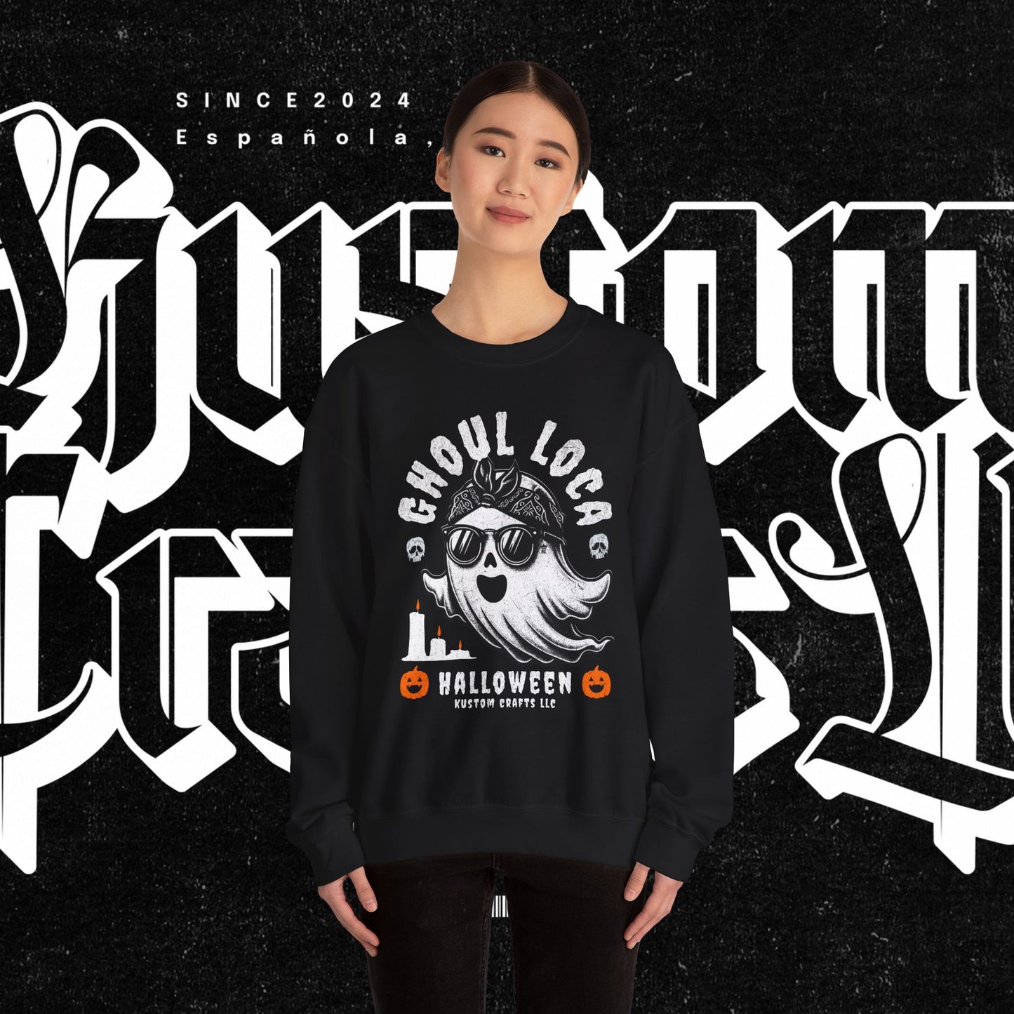 Ghoul Loca Halloween Sweatshirt, Cozy Unisex Crewneck for Fall Celebrations, Perfect for Halloween Parties, Ghost Lover Gift, Festival [...]