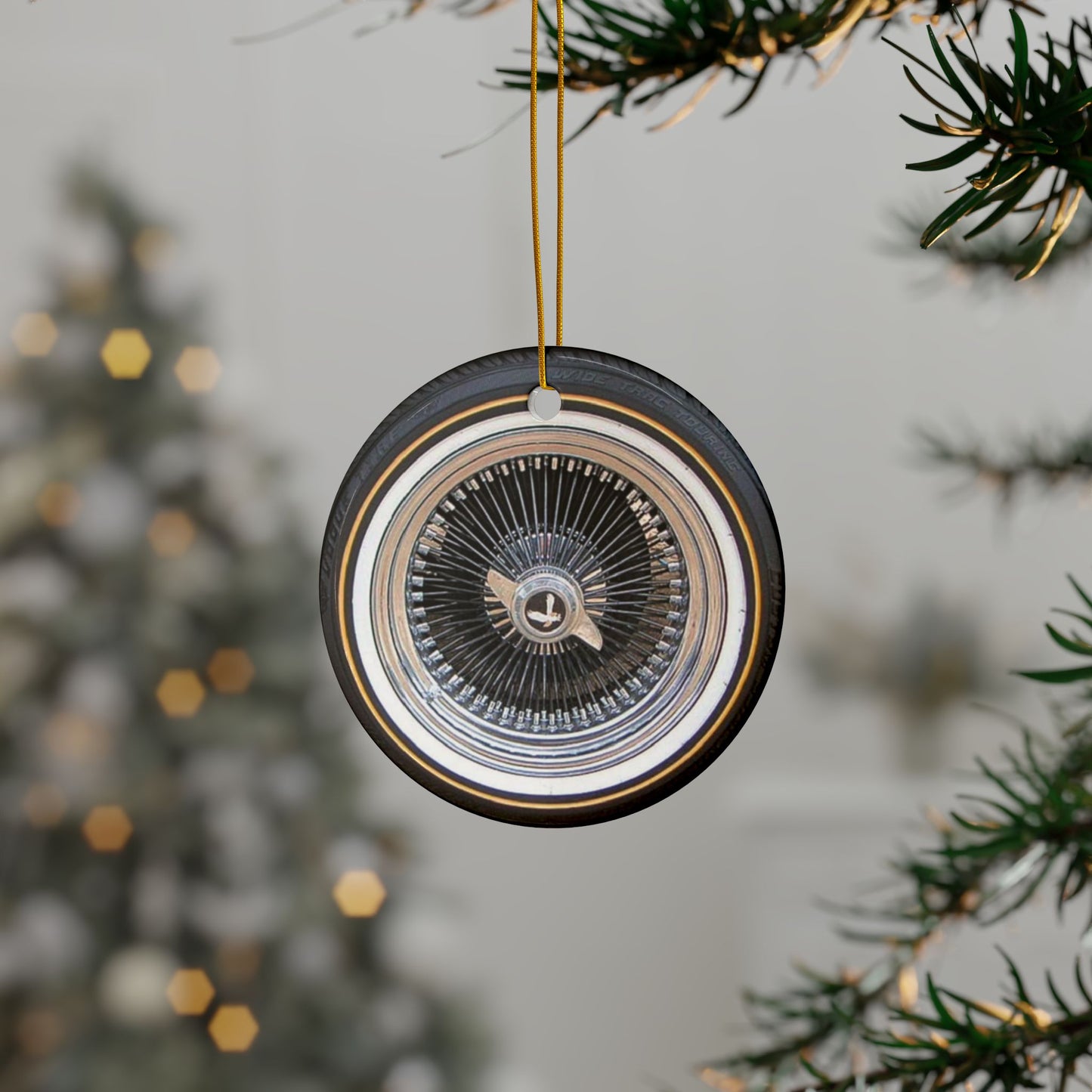 Ceramic Ornaments - White Wall Christmas Ornament