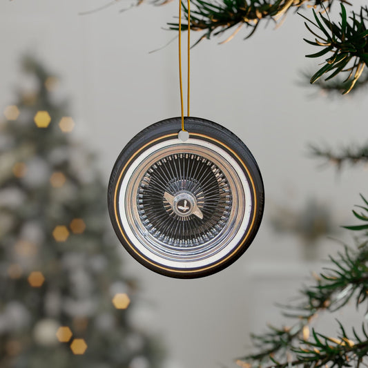 Ceramic Ornaments - White Wall Christmas Ornament