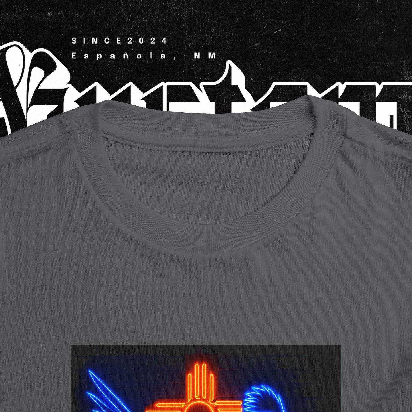 Neon Roadrunner New Mexico Design - Toddler Tee